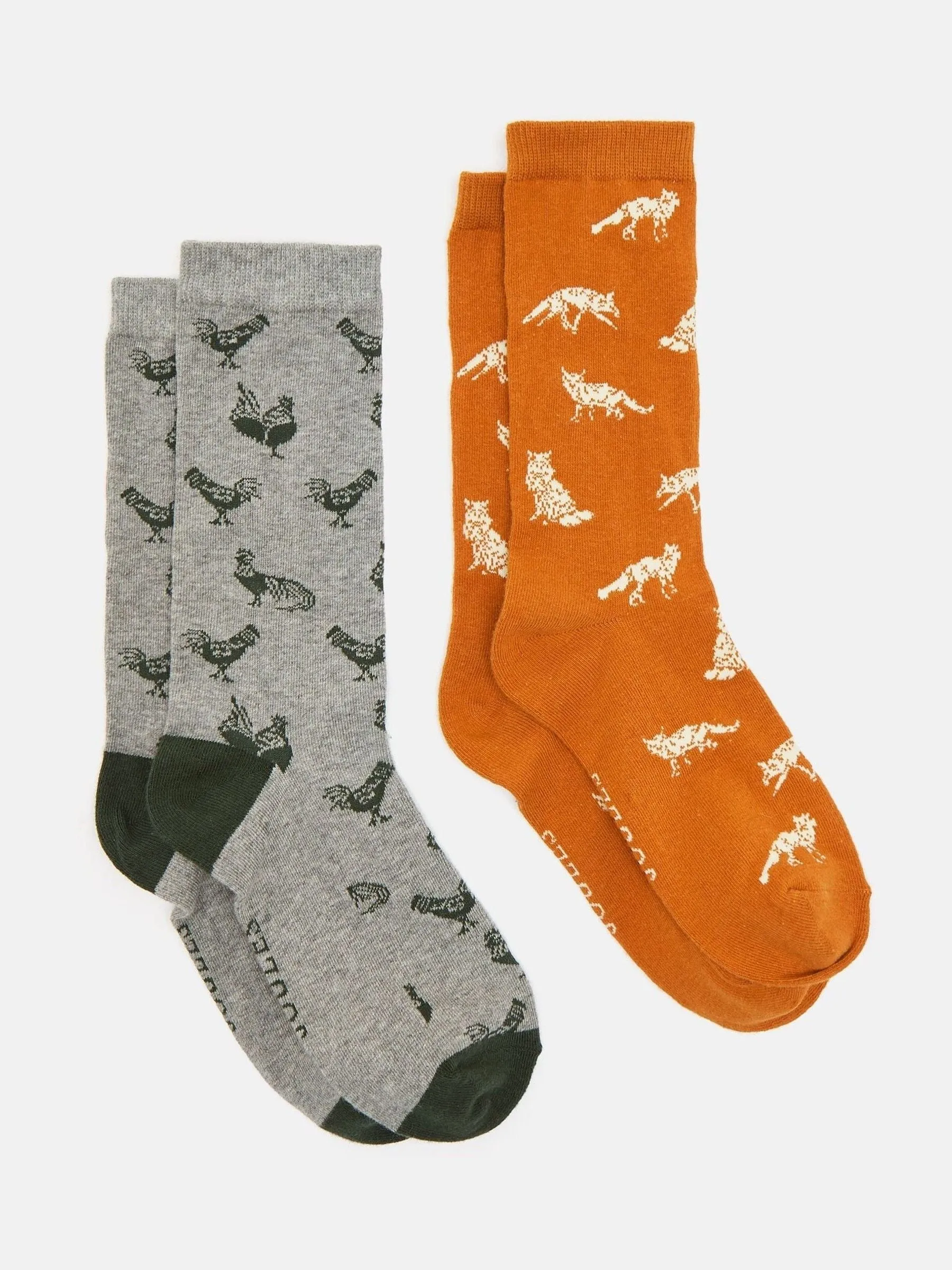 Joules Kingsbury Men's 2 Pack Socks
