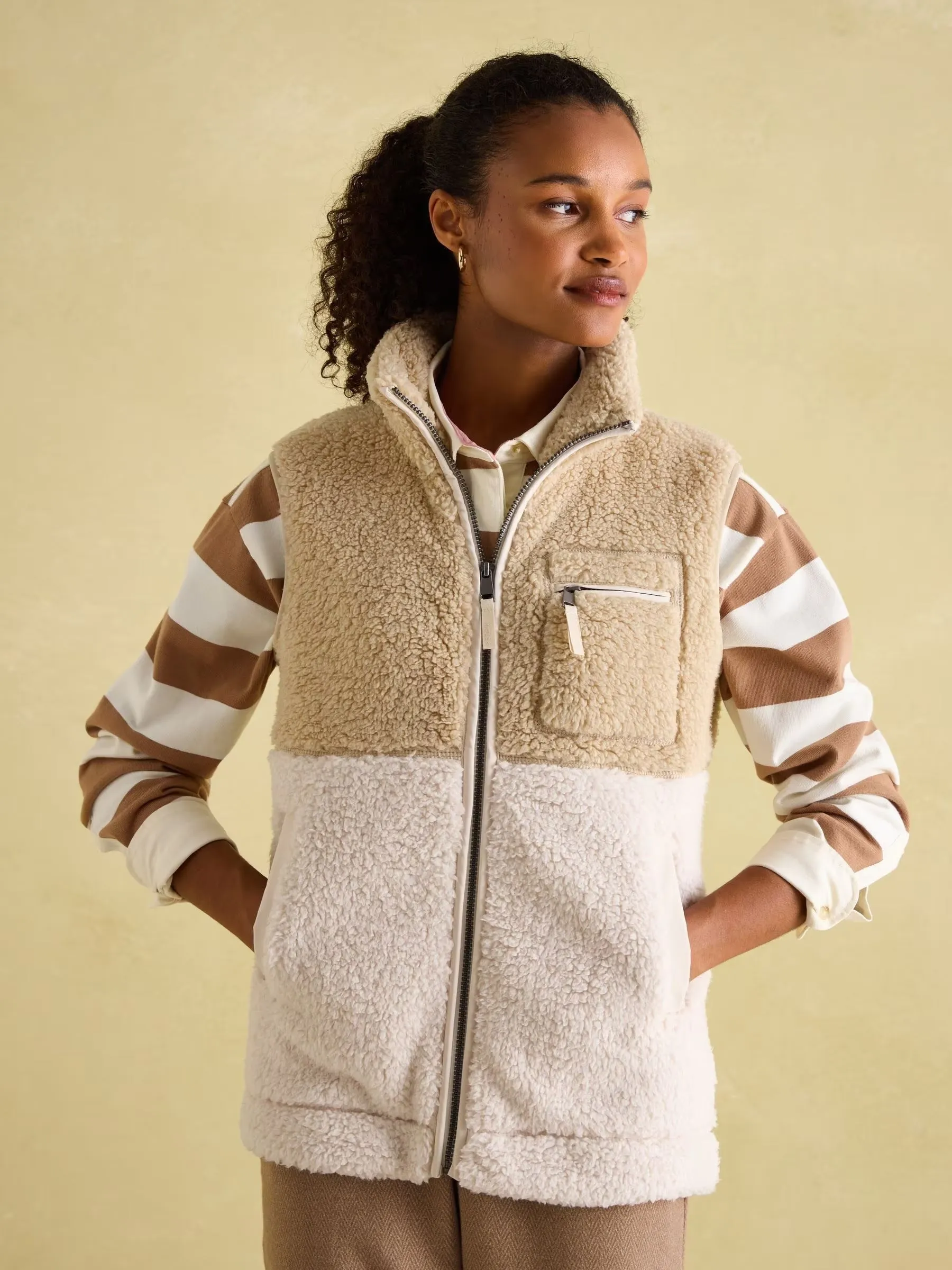 Joules Mallory Fleece Gilet