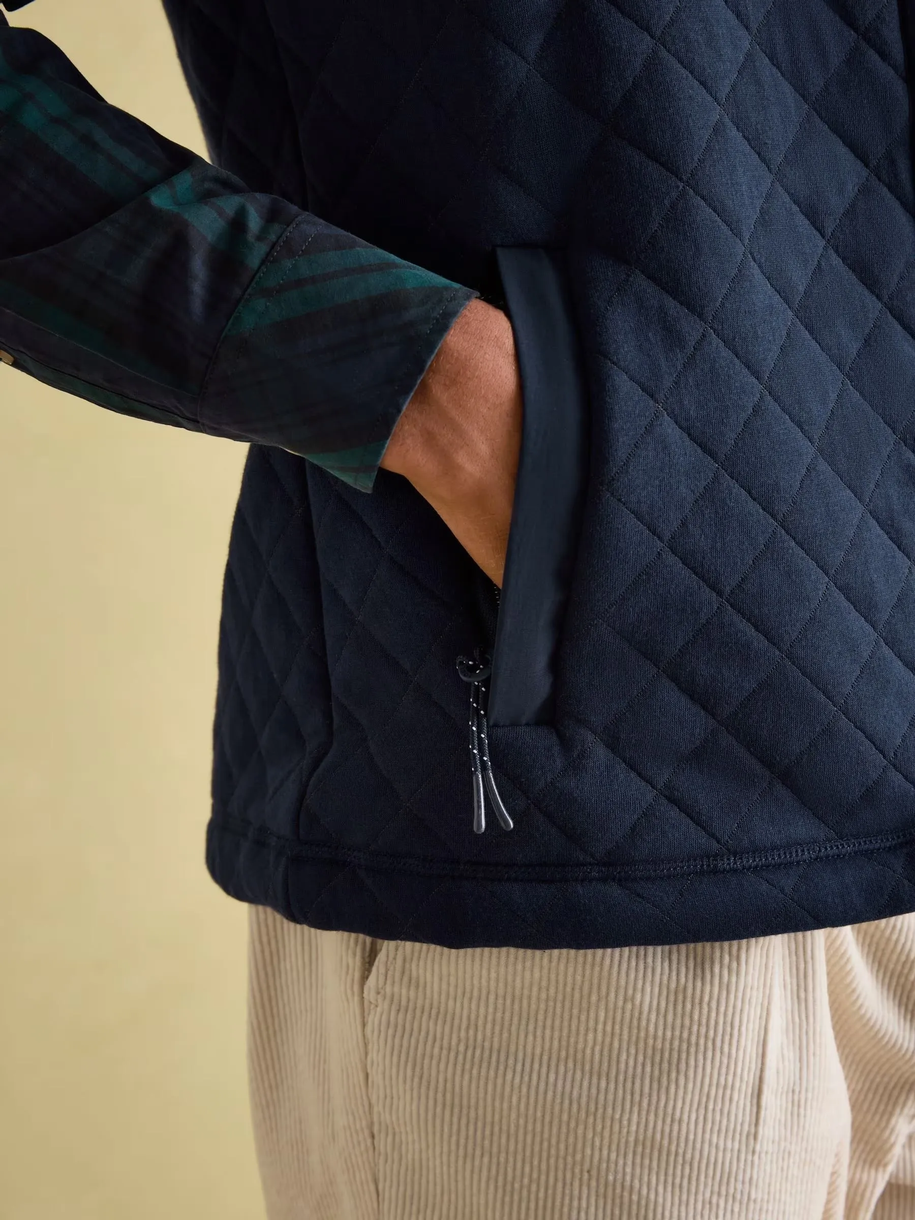 Joules Malton Quilted Jersey Gilet