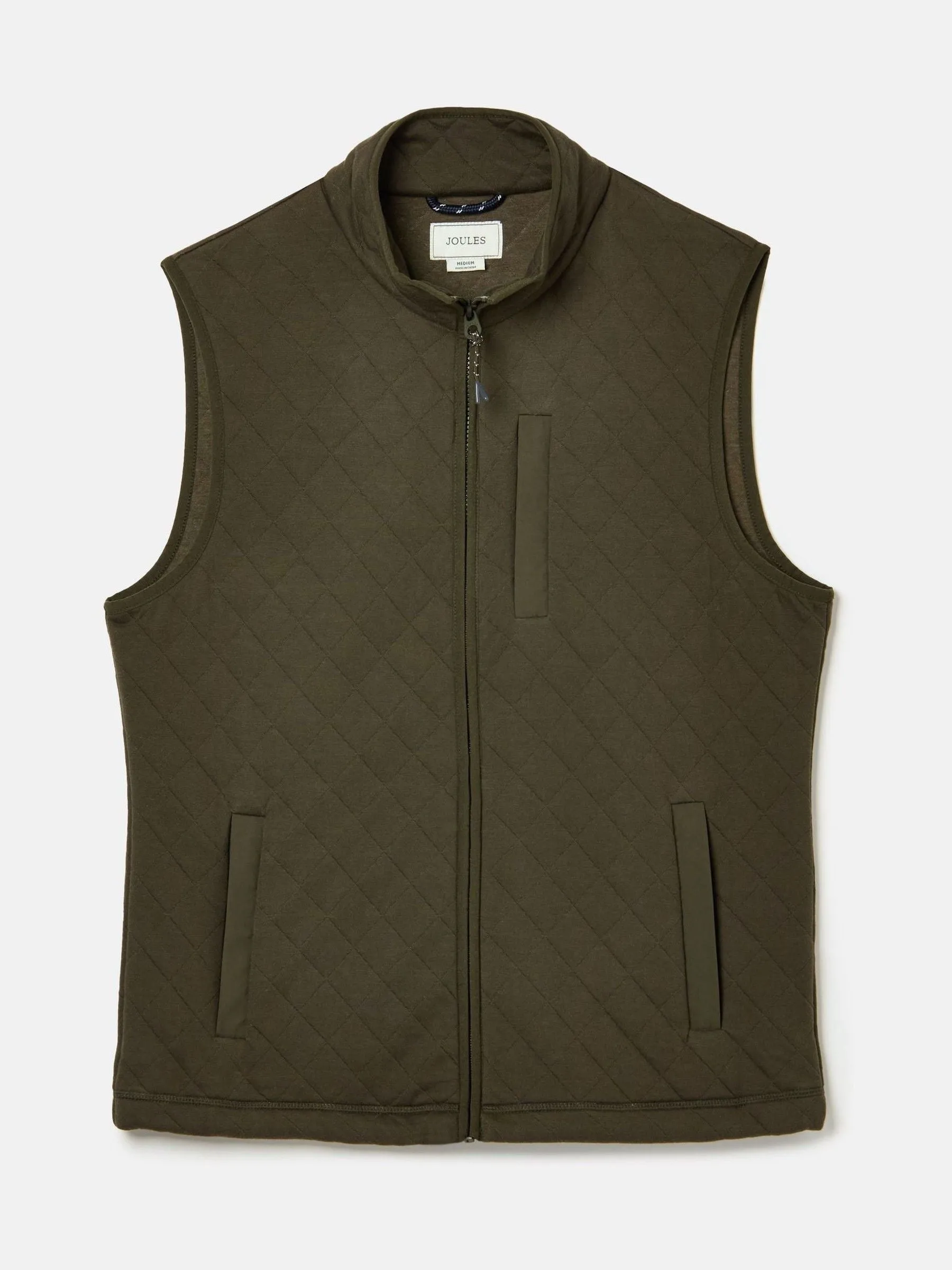 Joules Malton Quilted Jersey Gilet