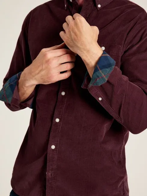 Joules Miller Classic Fit Cord Shirt