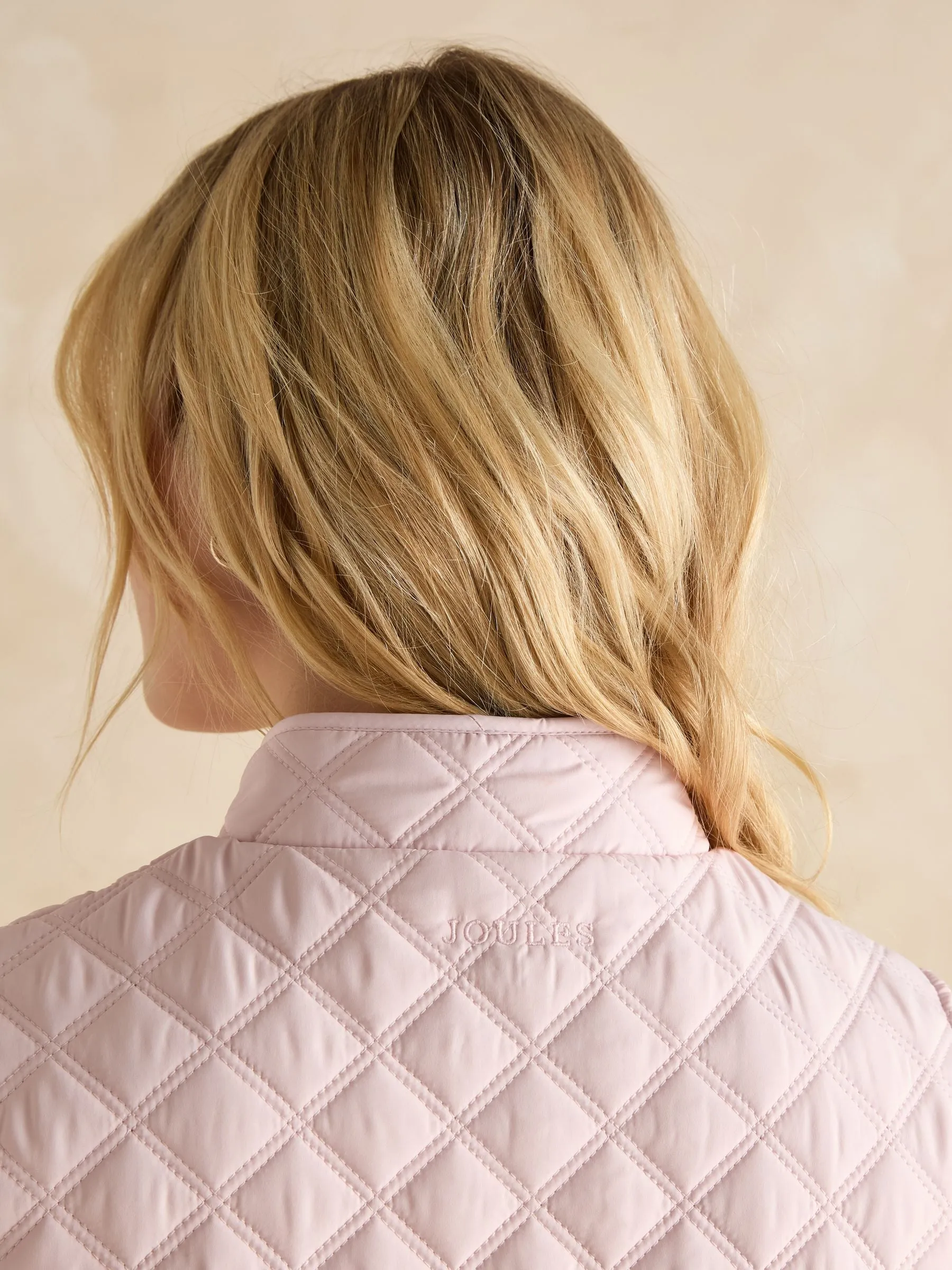 Joules Minx Showerproof Diamond Quilted Gilet