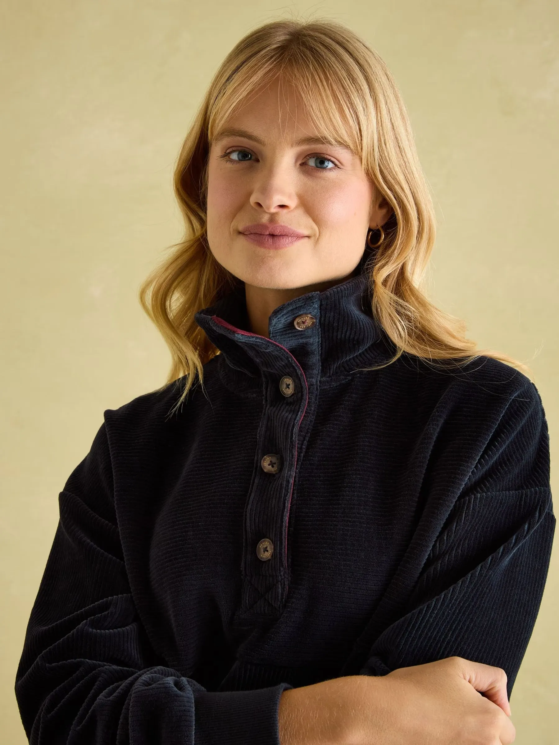 Joules Renee Corduroy Sweatshirt