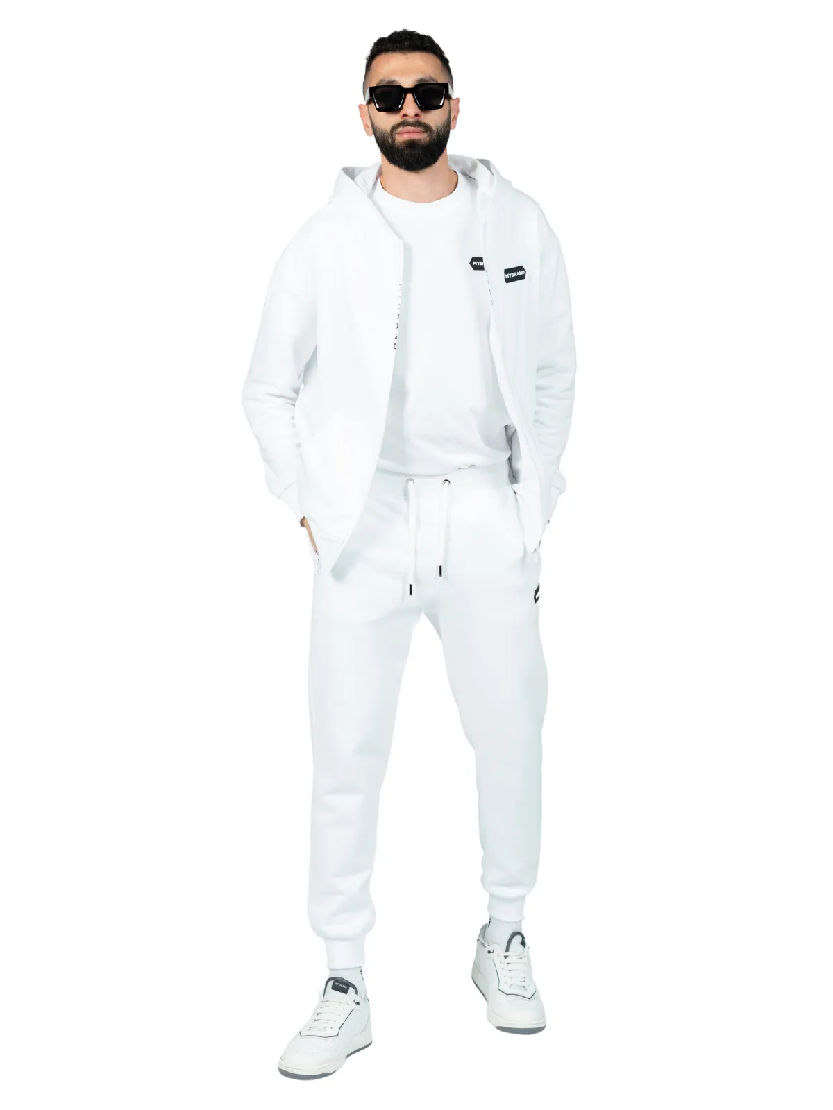 MB HEXAGON PATCH T-SHIRT WH | WHITE