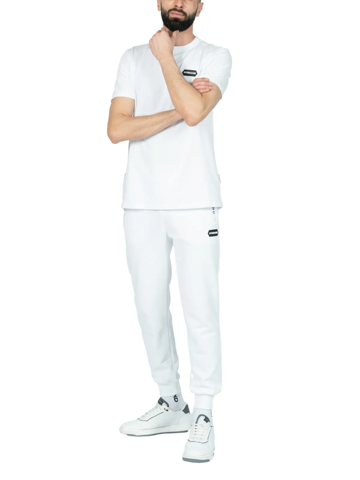 MB HEXAGON PATCH T-SHIRT WH | WHITE