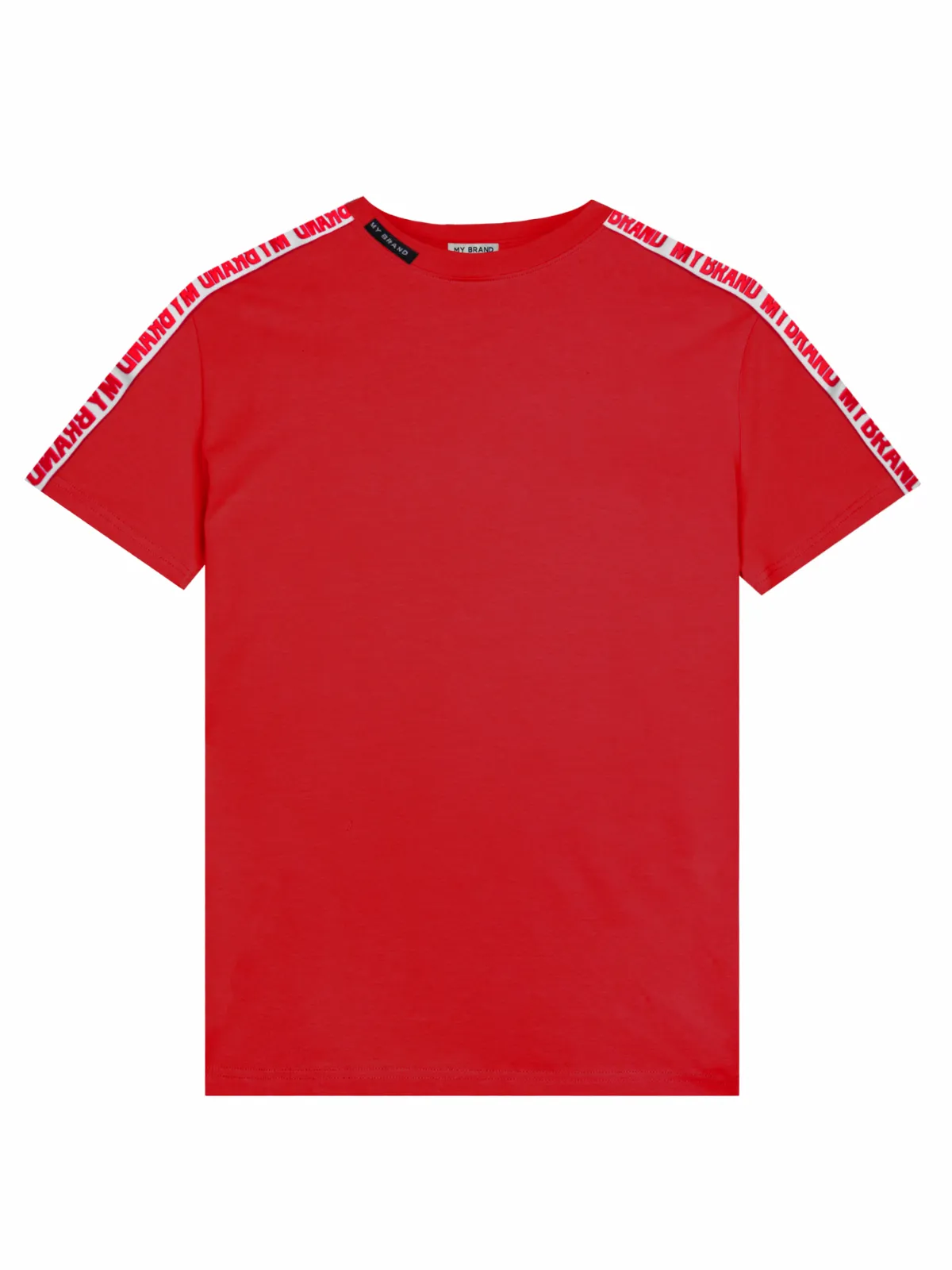 MB Logo Taping Shirt Red | RED