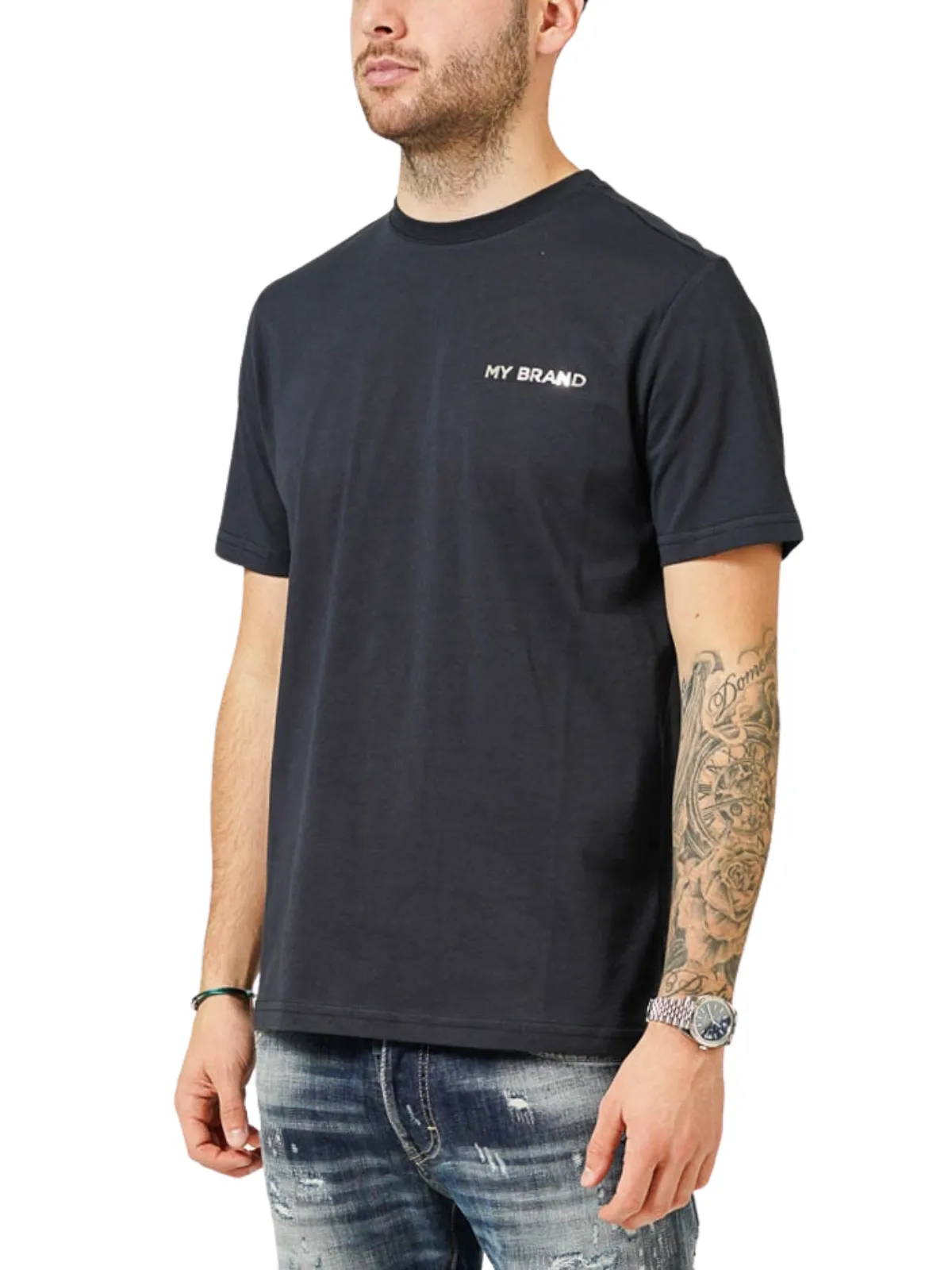 MY BRAND CHEST LOGO BLUE | NAVY