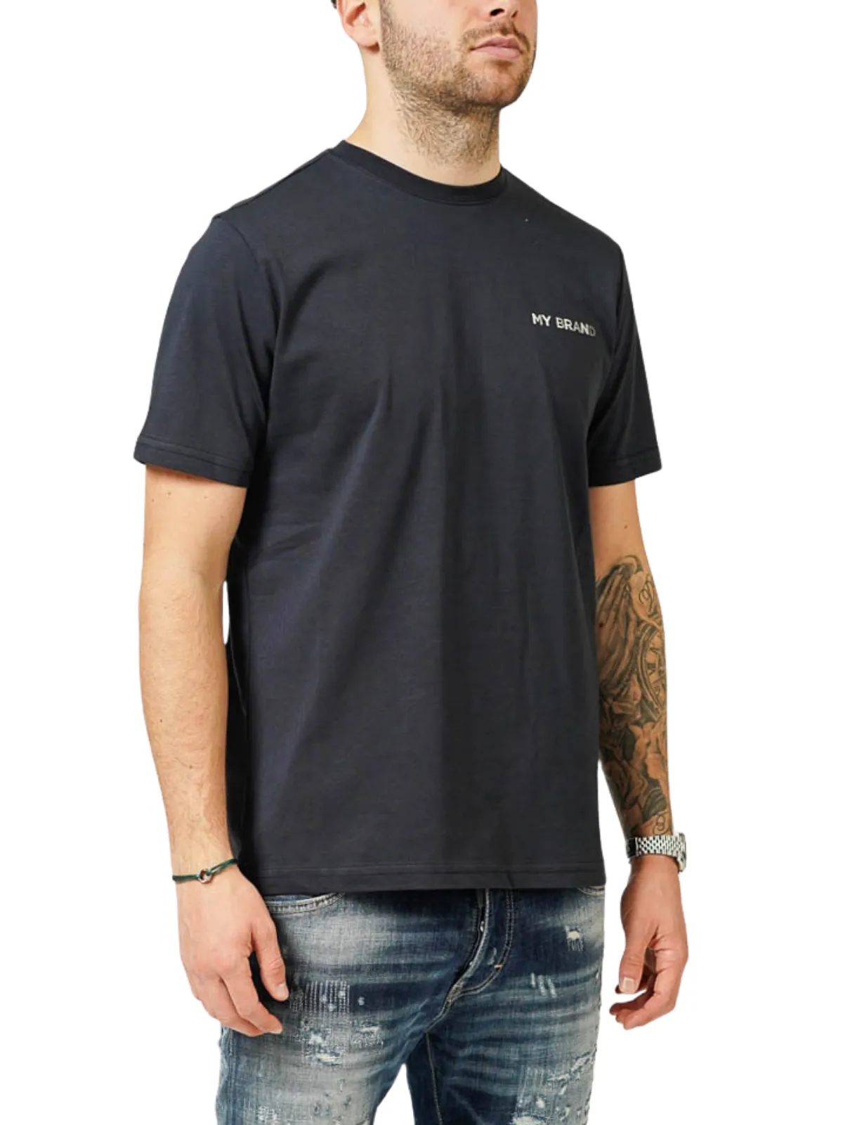 MY BRAND CHEST LOGO BLUE | NAVY