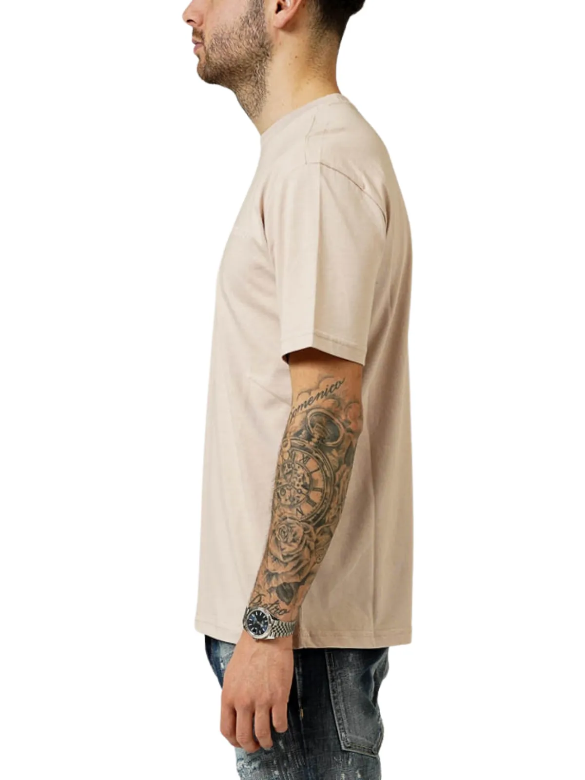 MY BRAND CHEST LOGO CAMEL T-SHIRT | CAMEL