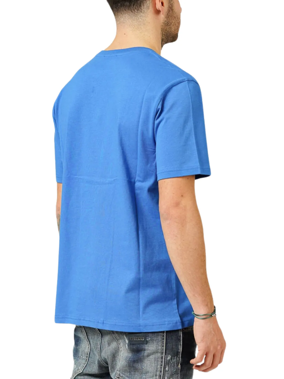 MY BRAND UPSIDE DOWN CHEST KOBALT T-SHIRT | KOBALT BLUE