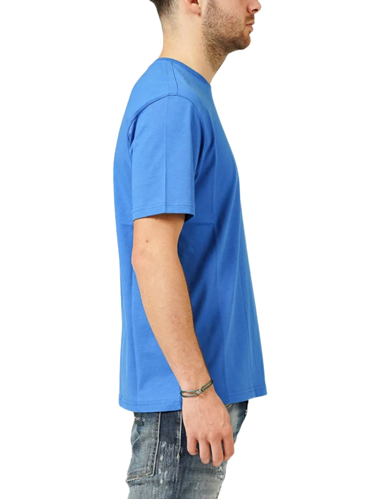 MY BRAND UPSIDE DOWN CHEST KOBALT T-SHIRT | KOBALT BLUE