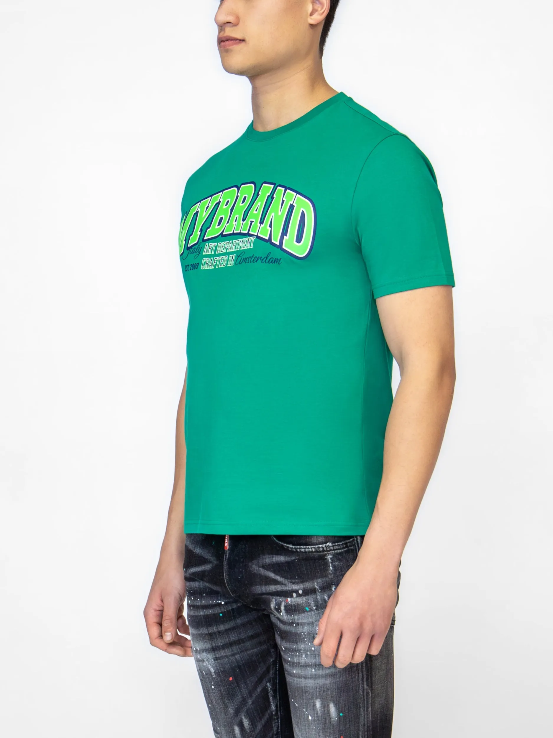 MYBRAND ART DEPARTMENT T-SHIRT | GREEN