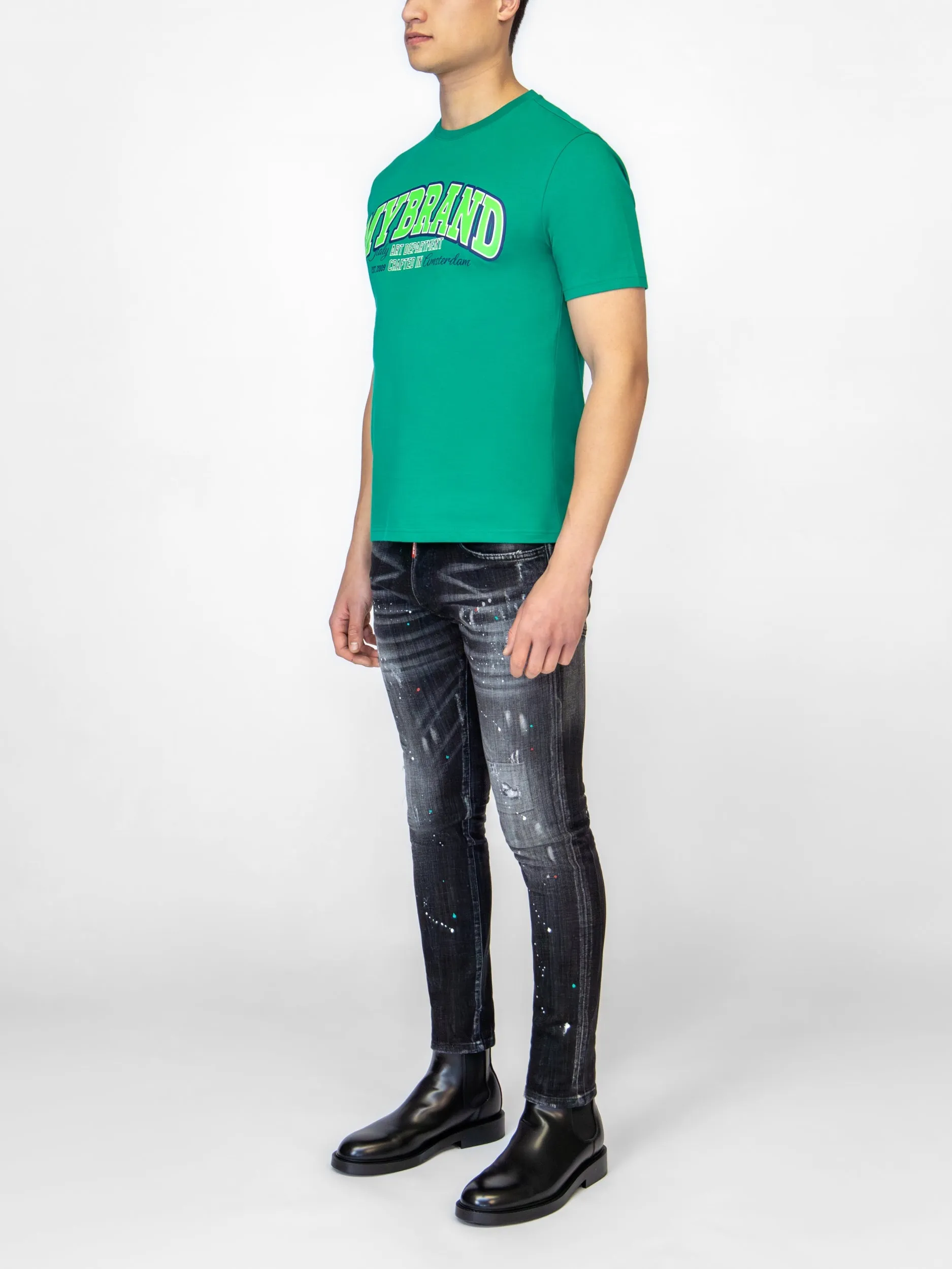 MYBRAND ART DEPARTMENT T-SHIRT | GREEN