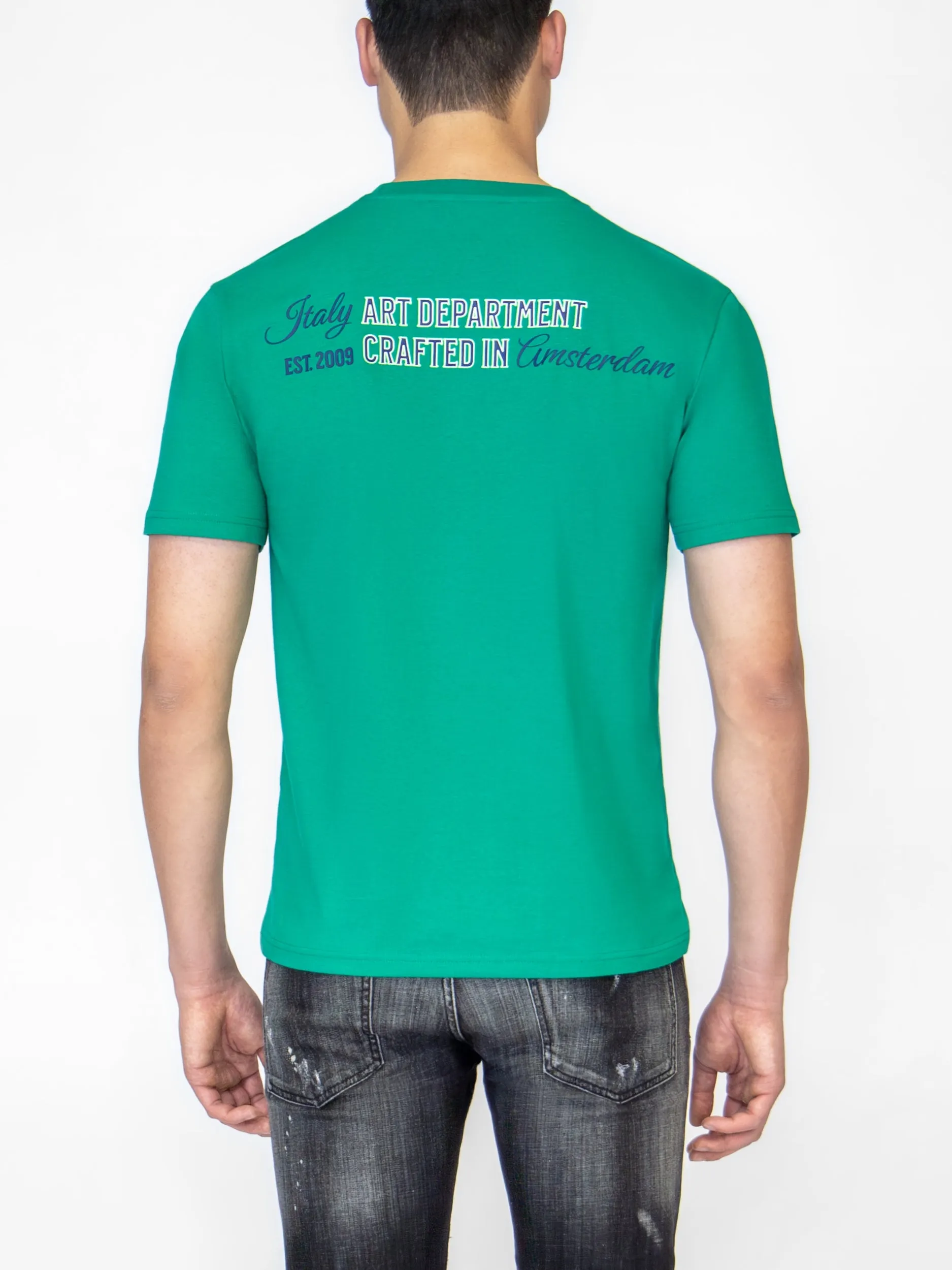 MYBRAND ART DEPARTMENT T-SHIRT | GREEN