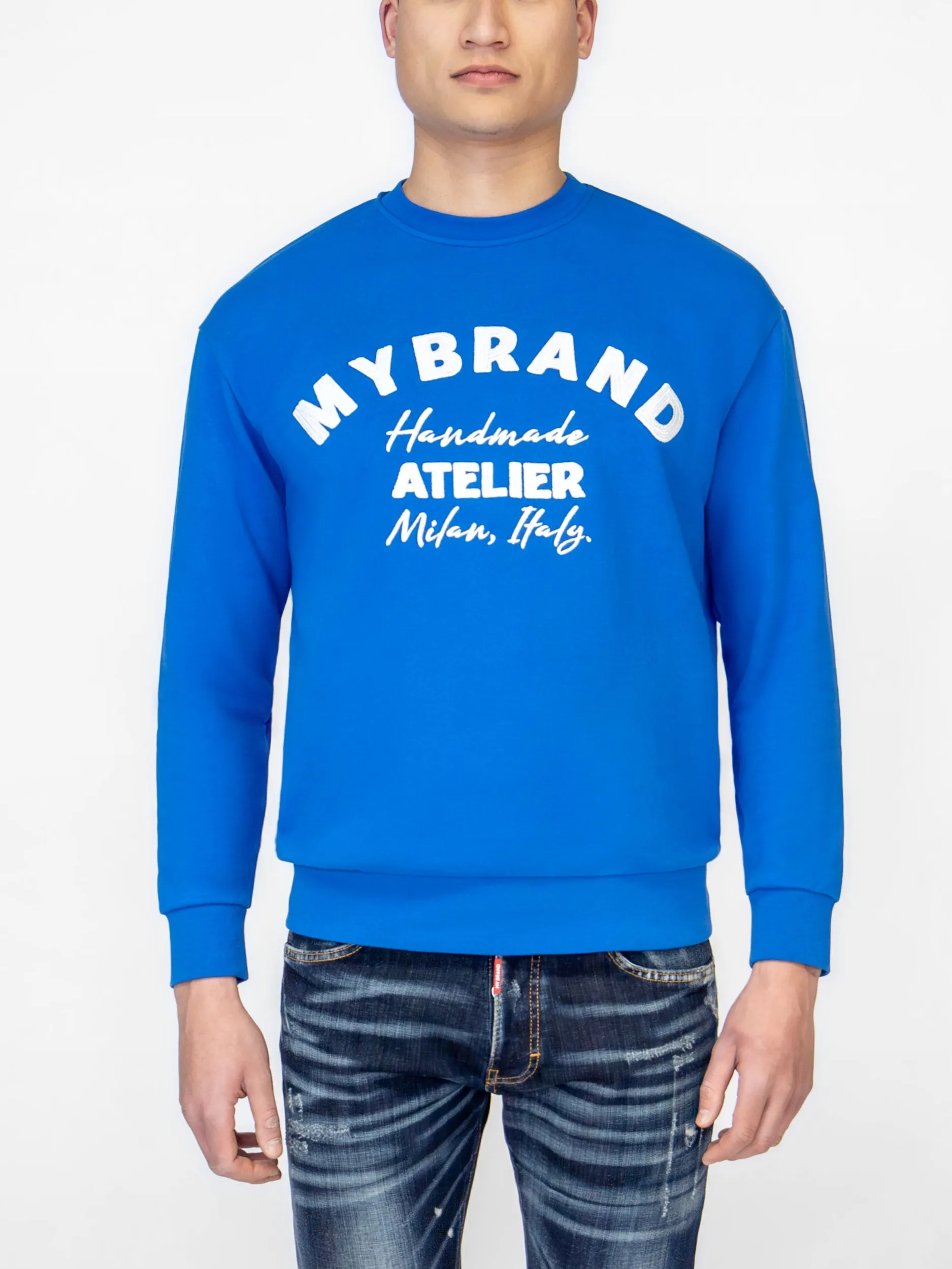 MYBRAND ATELIER ITALY SWEATER | BLUE