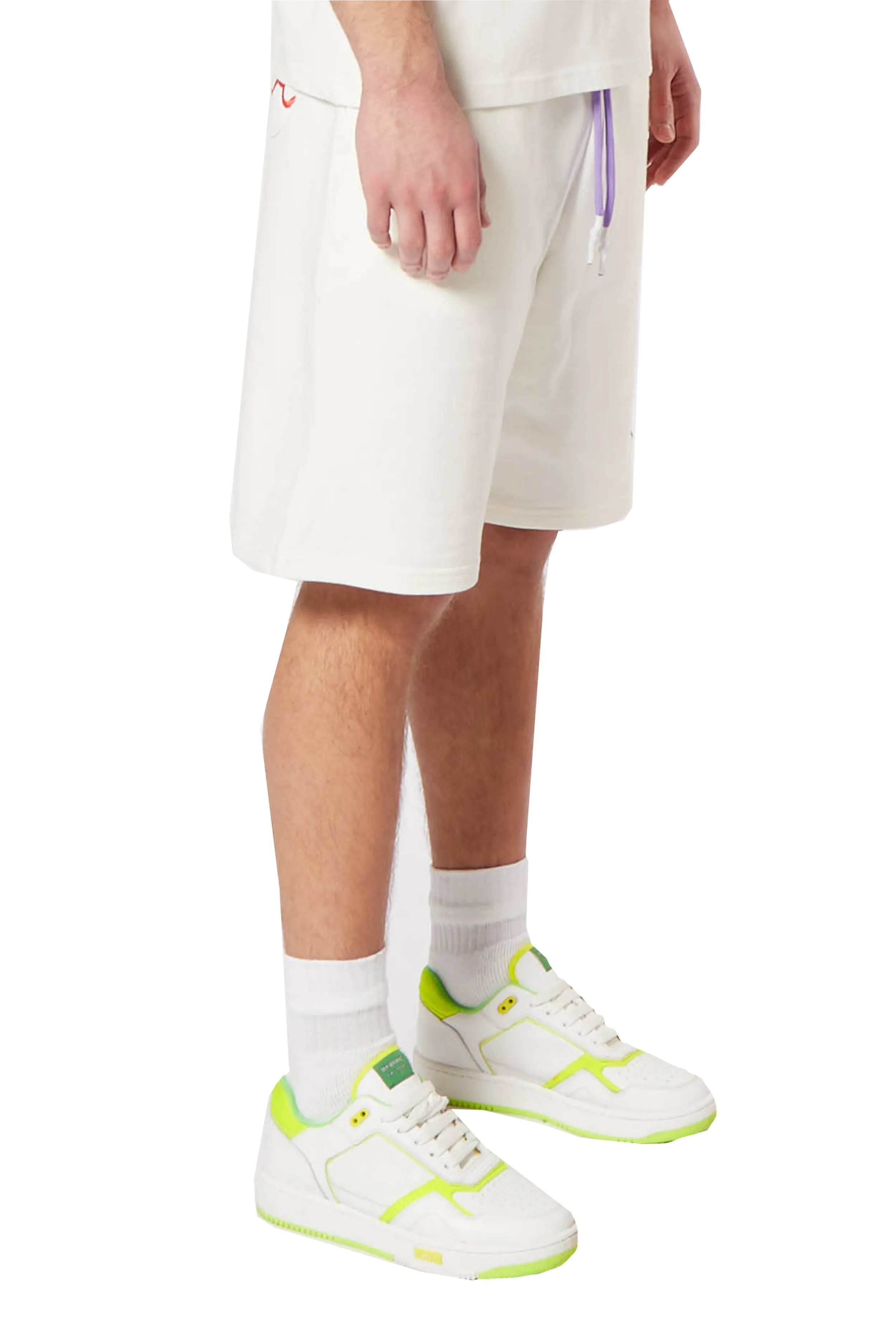 MYBRAND DNA CIRCLE SHORT | OFF-WHITE