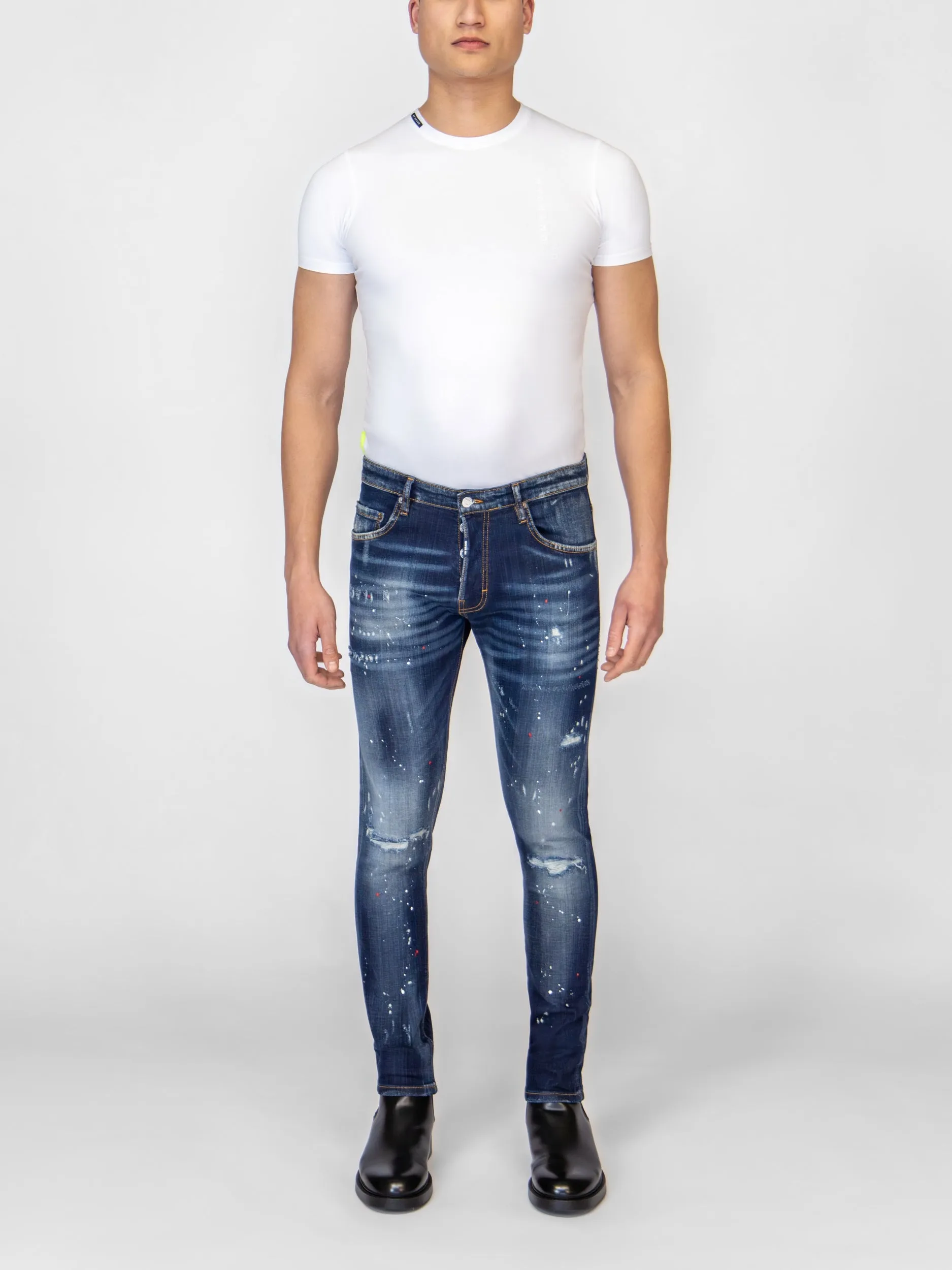 MYBRAND DODDED JEANS | BLUE