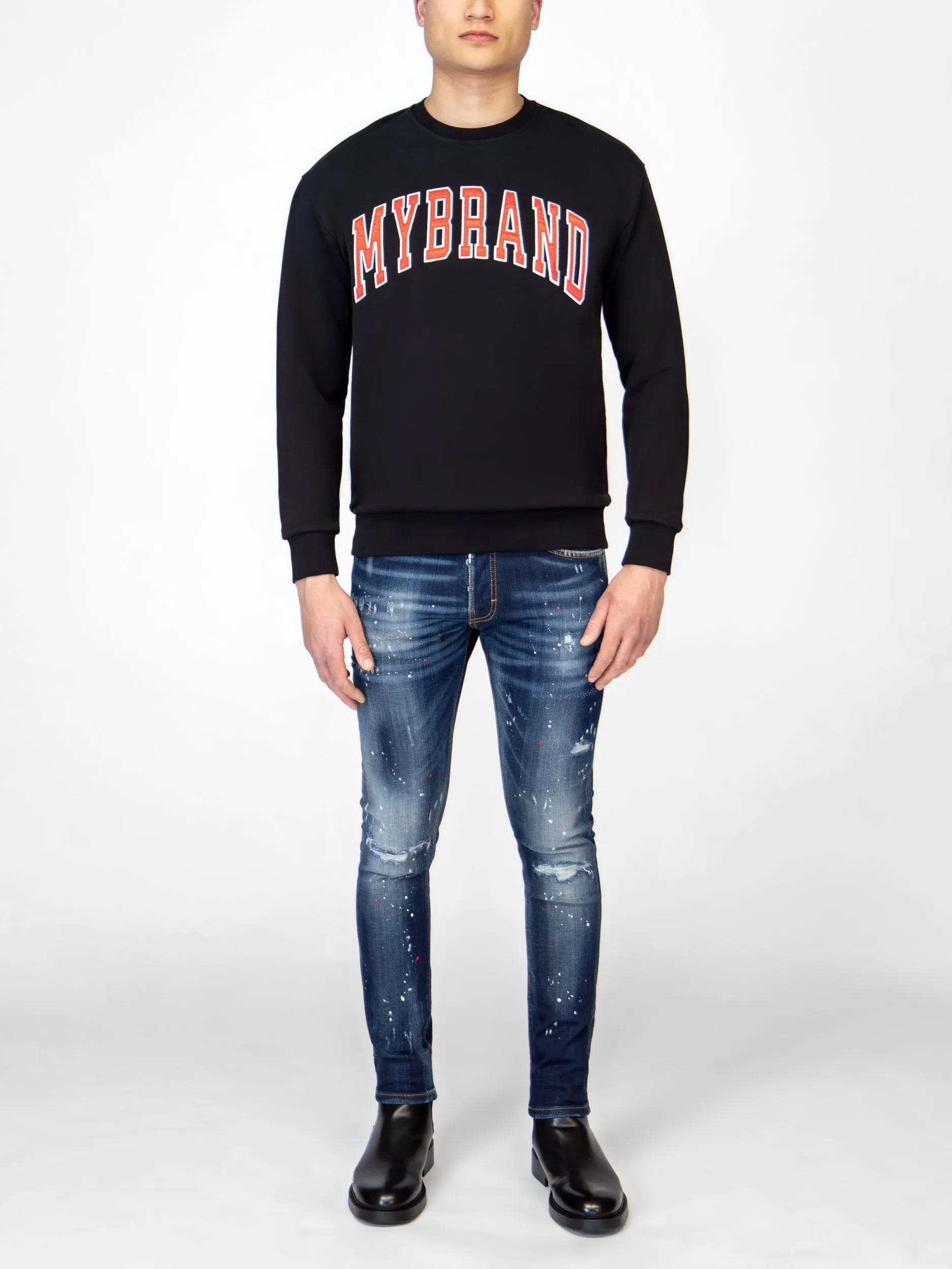 MYBRAND DODDED JEANS | BLUE