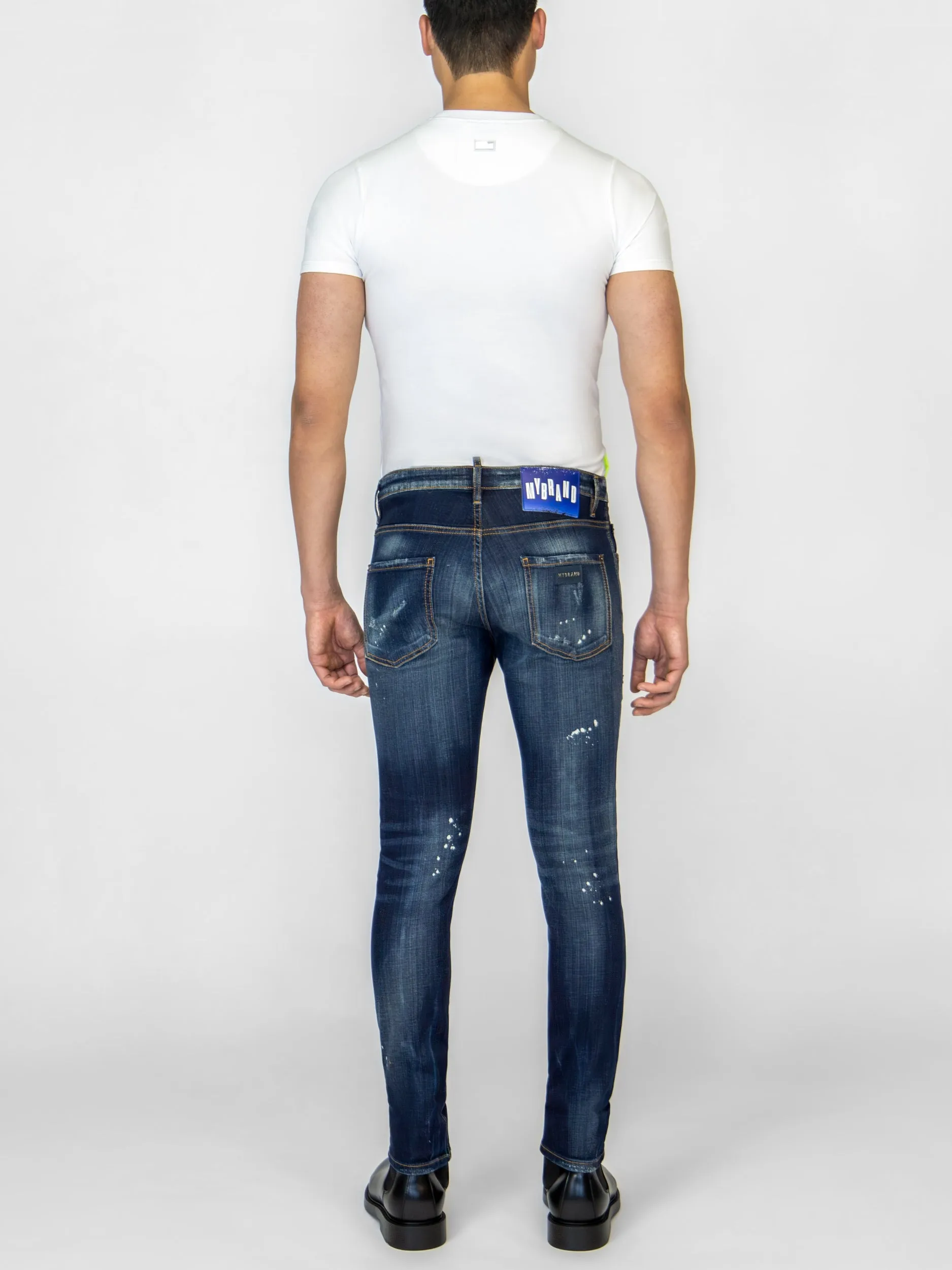MYBRAND DODDED JEANS | BLUE