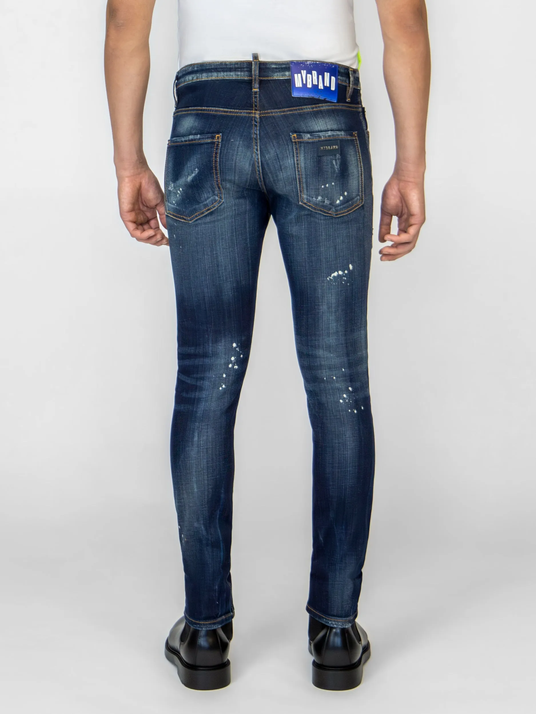 MYBRAND DODDED JEANS | BLUE