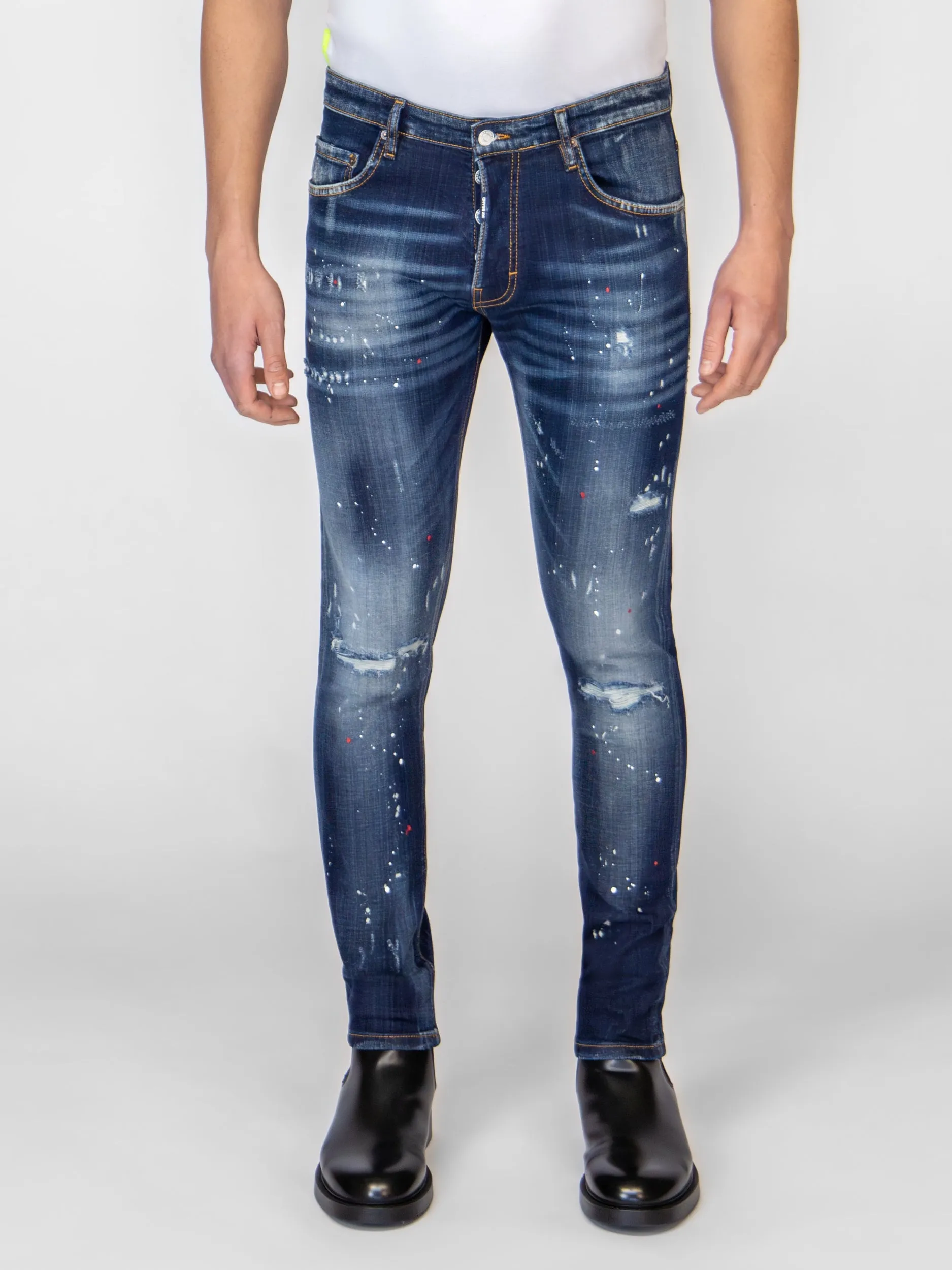 MYBRAND DODDED JEANS | BLUE