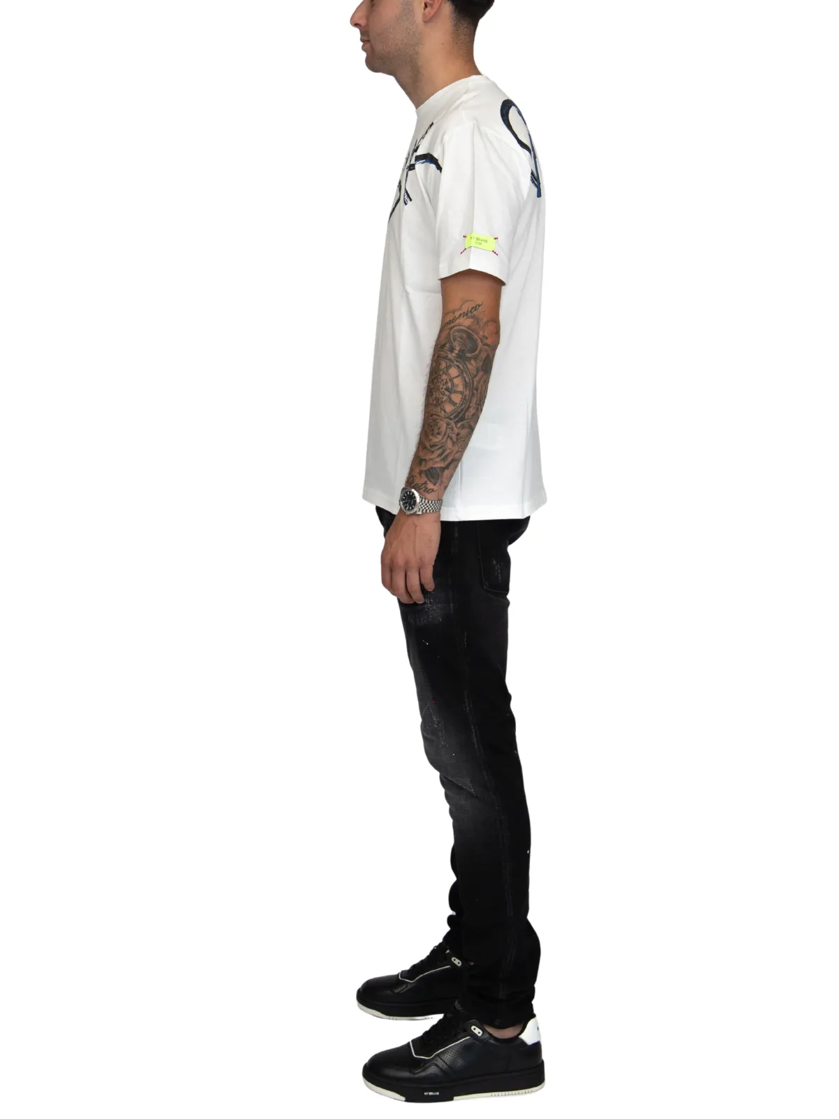 MYBRAND Signature Scribble Tee | OFF-WHITE