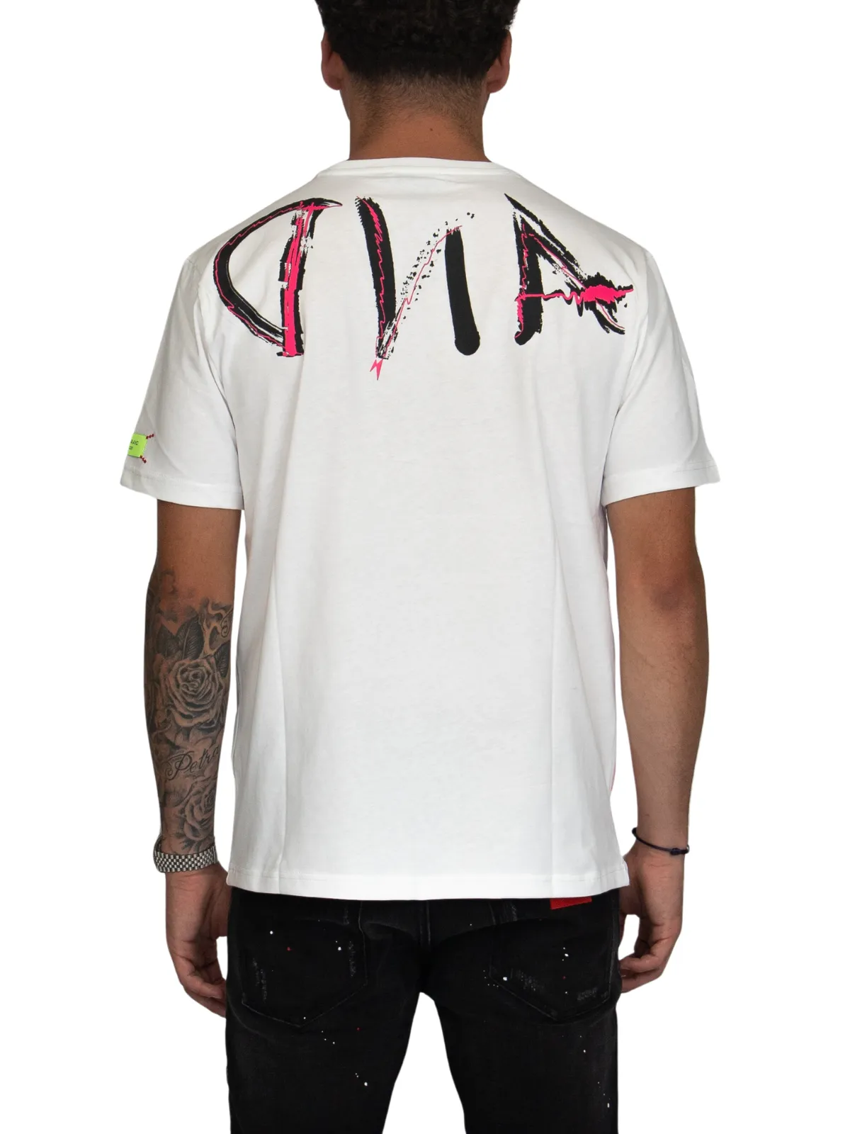 MYBRAND Signature Scribble Tee | OFF-WHITE