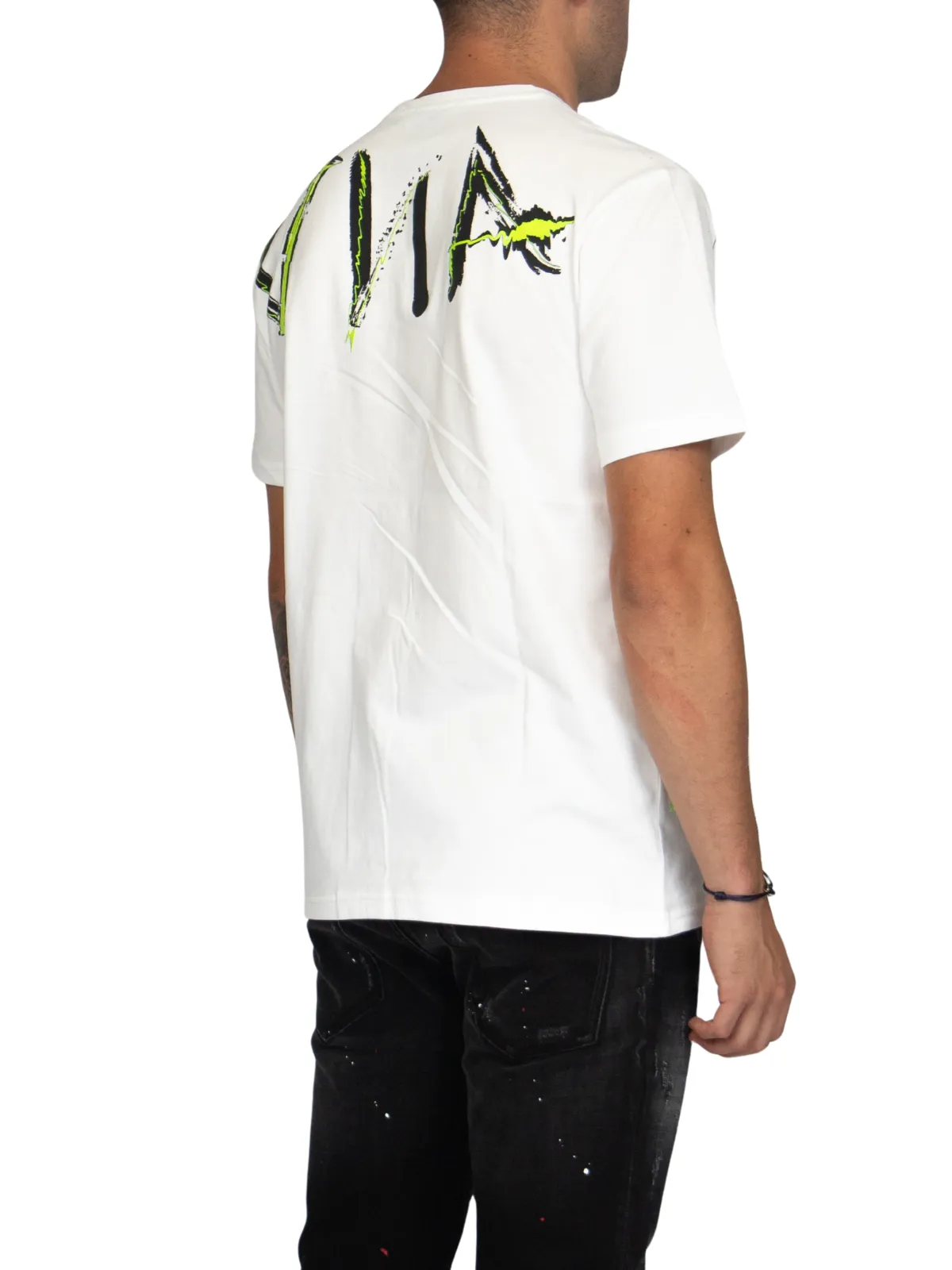 MYBRAND Signature Scribble Tee | OFF-WHITE