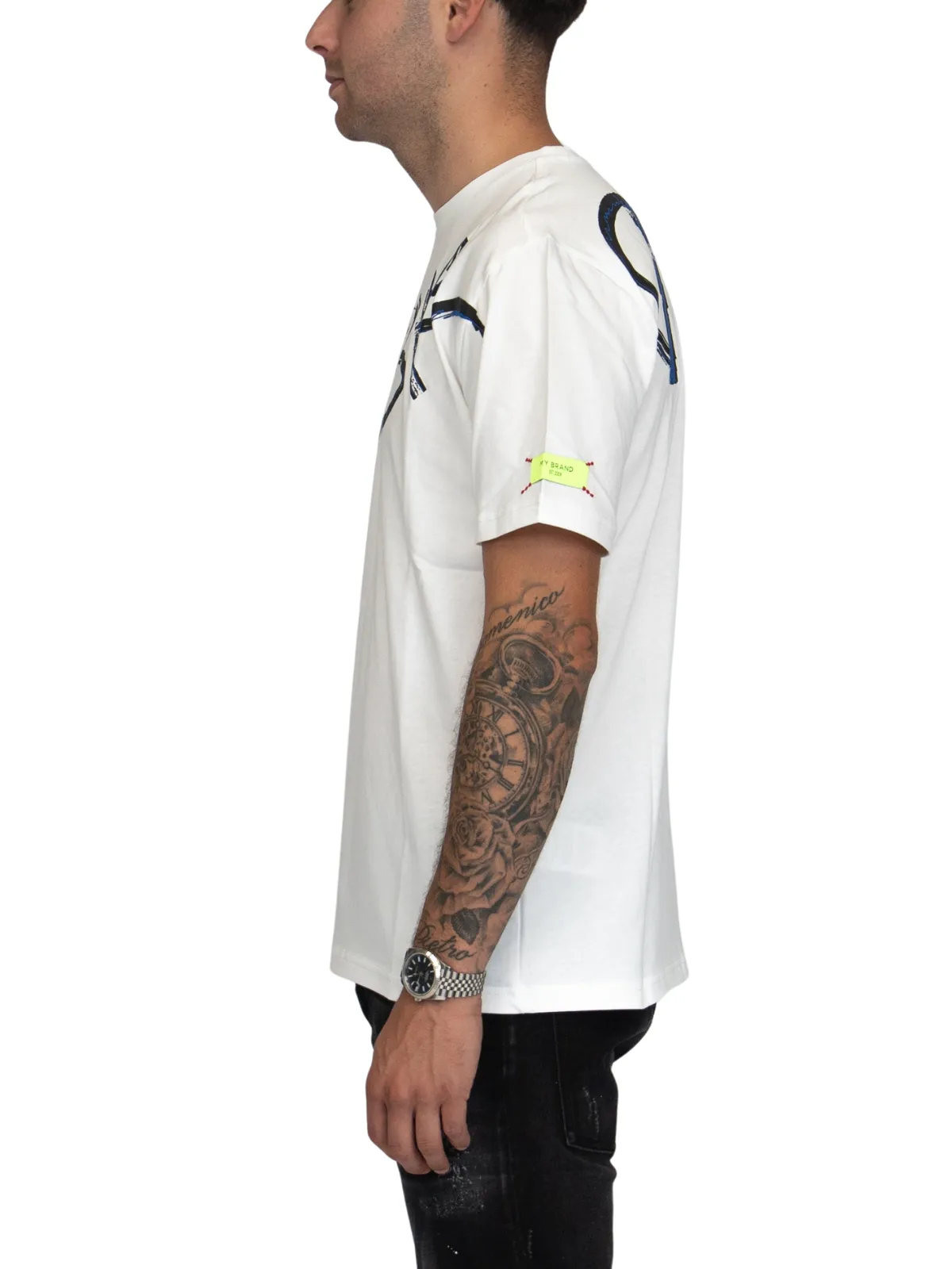 MYBRAND Signature Scribble Tee | OFF-WHITE