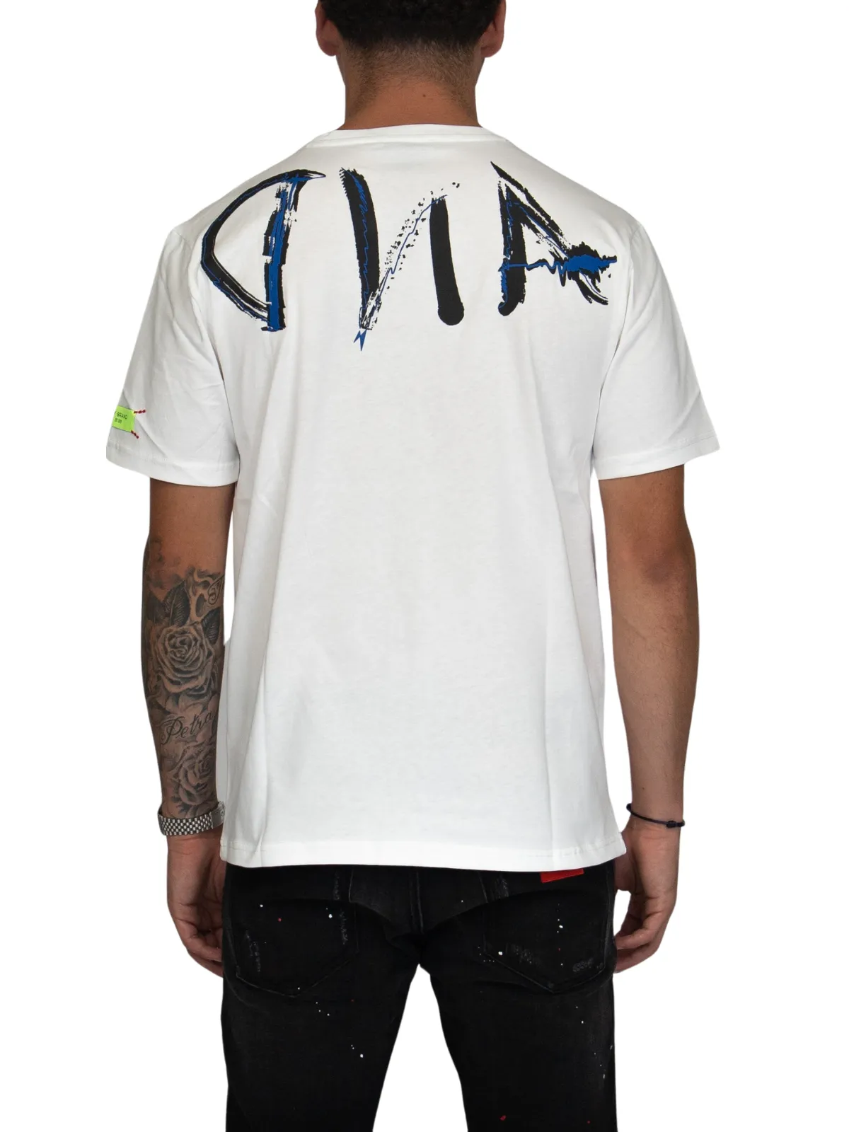 MYBRAND Signature Scribble Tee | OFF-WHITE