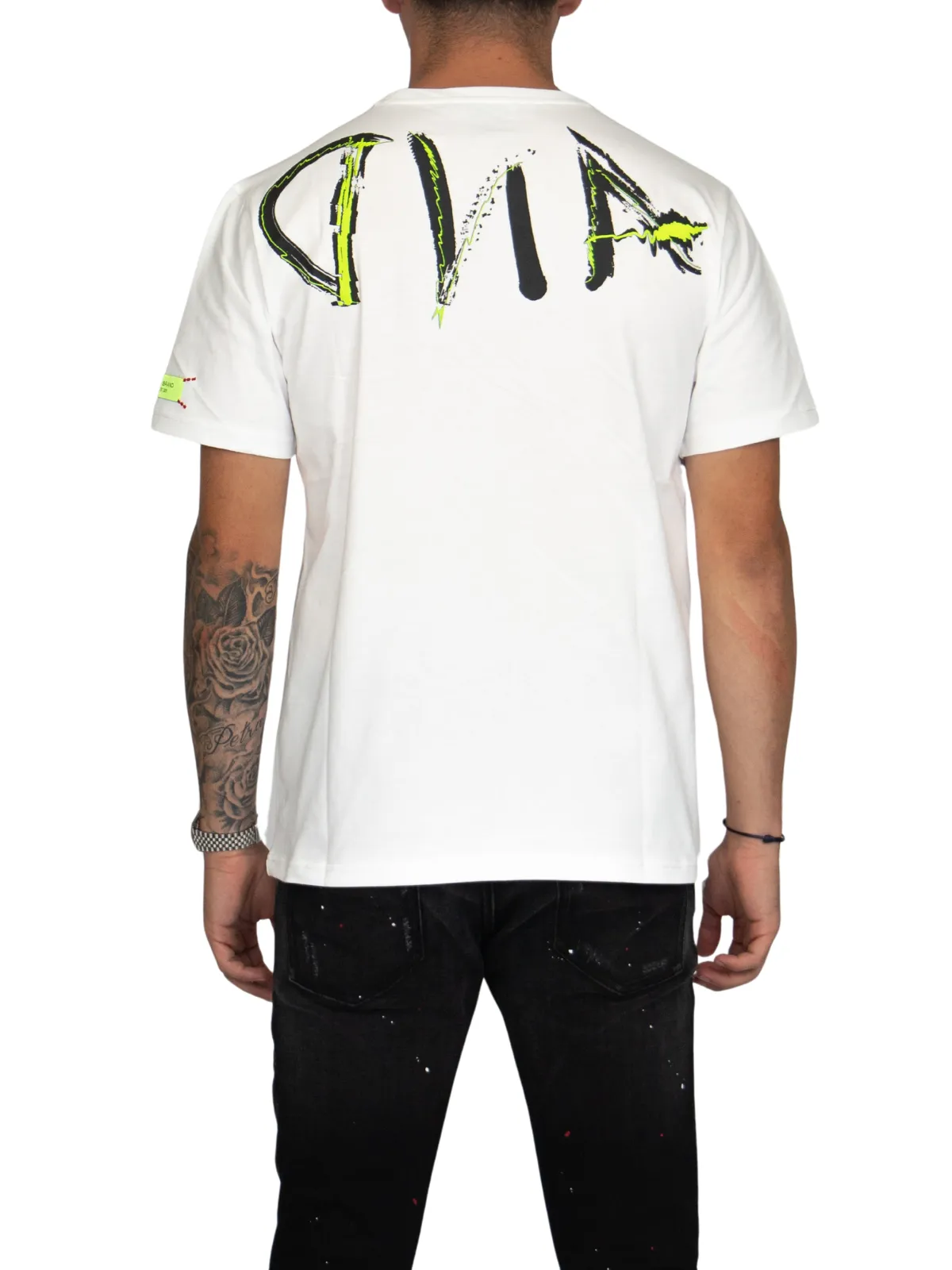 MYBRAND Signature Scribble Tee | OFF-WHITE