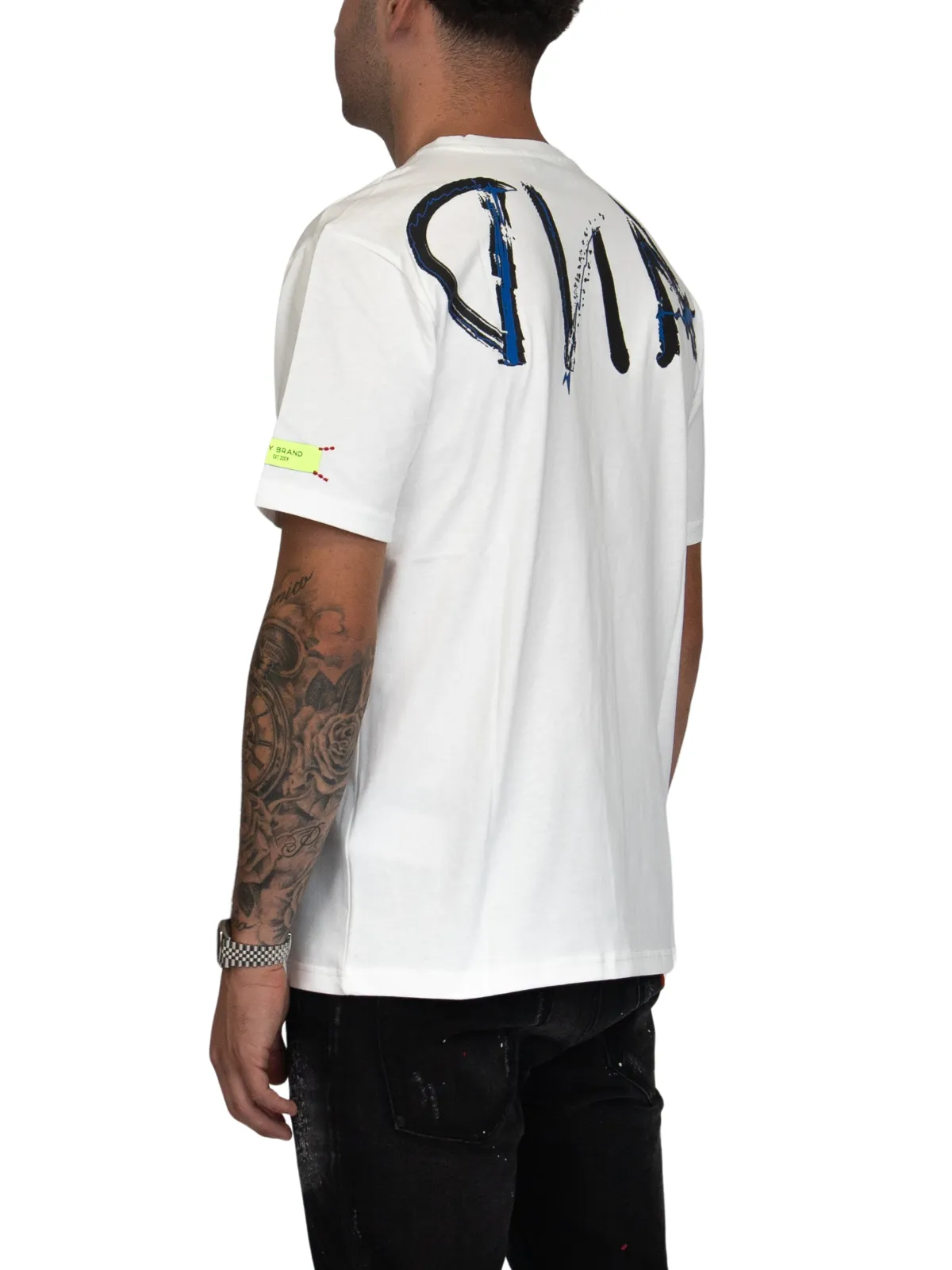 MYBRAND Signature Scribble Tee | OFF-WHITE