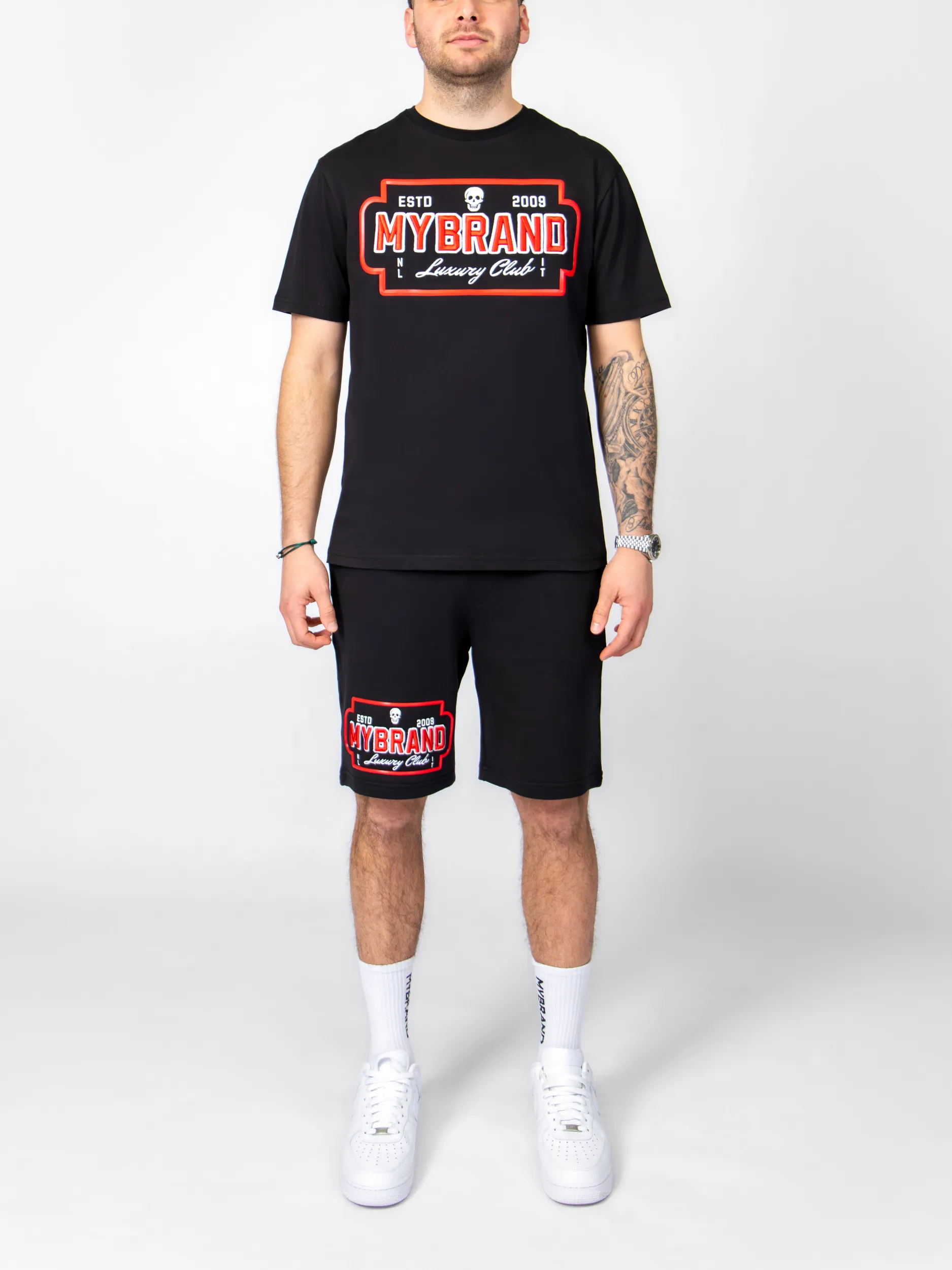 MYBRAND Skull Luxery Club Black | BLACK