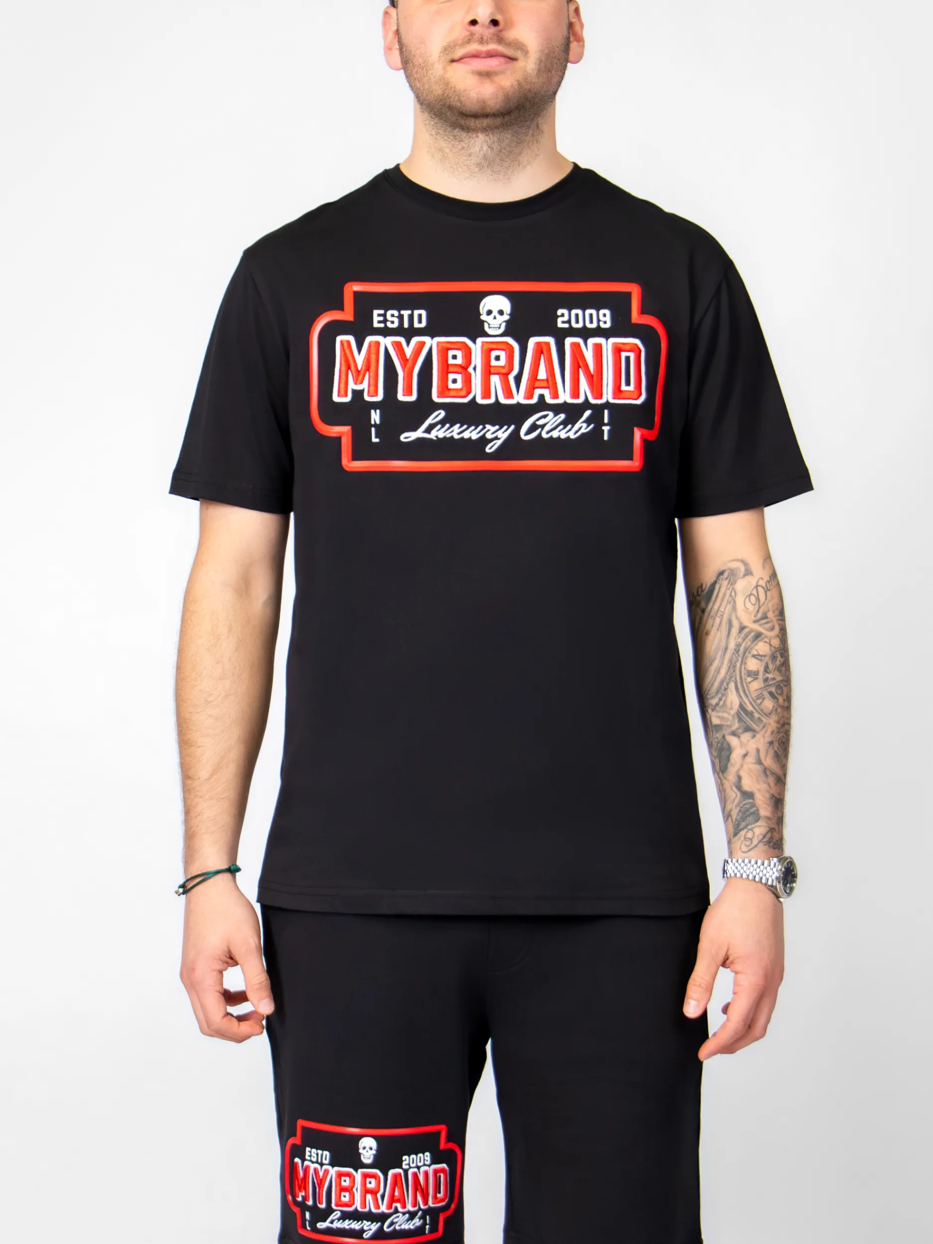MYBRAND Skull Luxery Club Black | BLACK