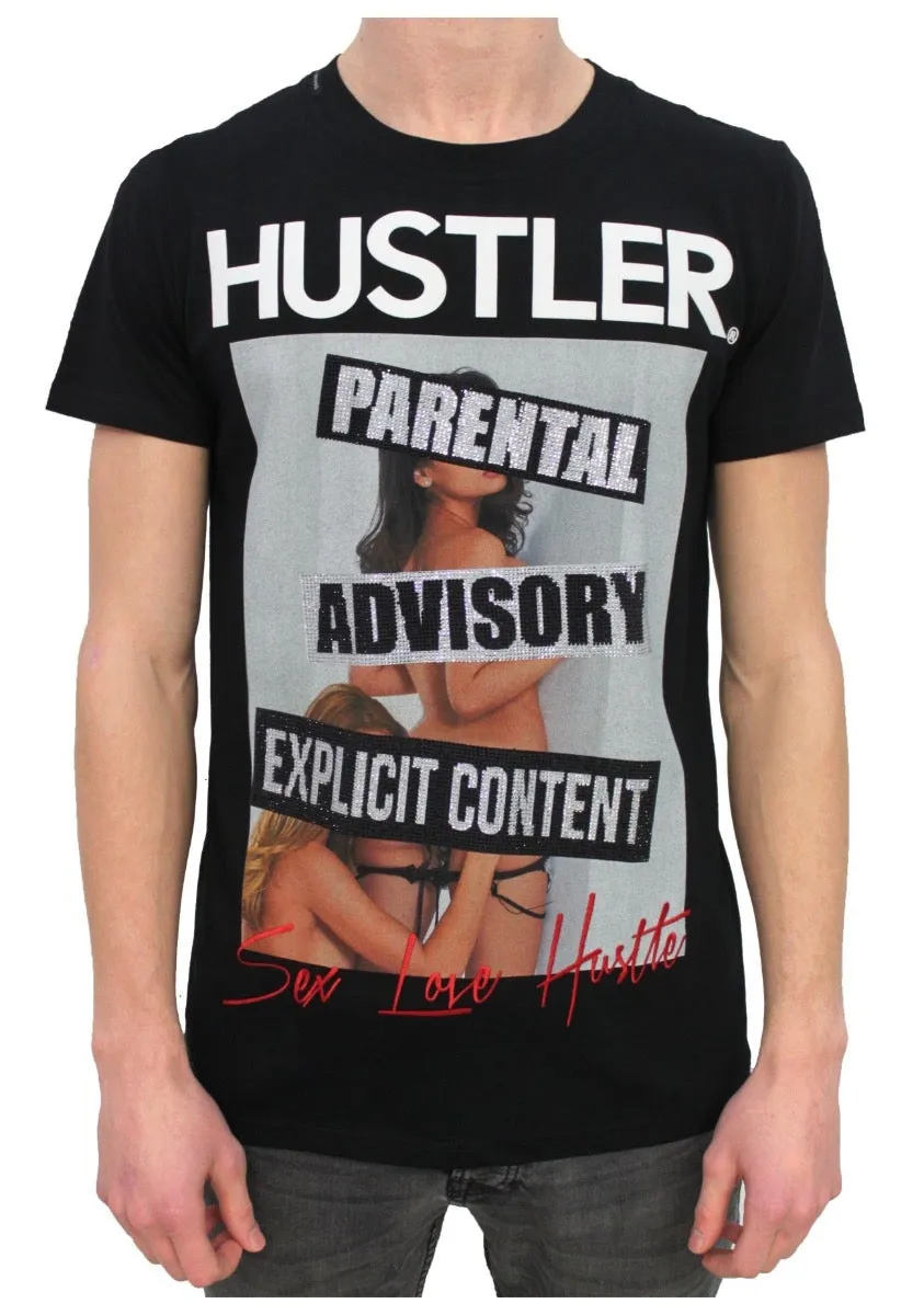 PARENTAL HUSTLER T-SHIRT | BLACK