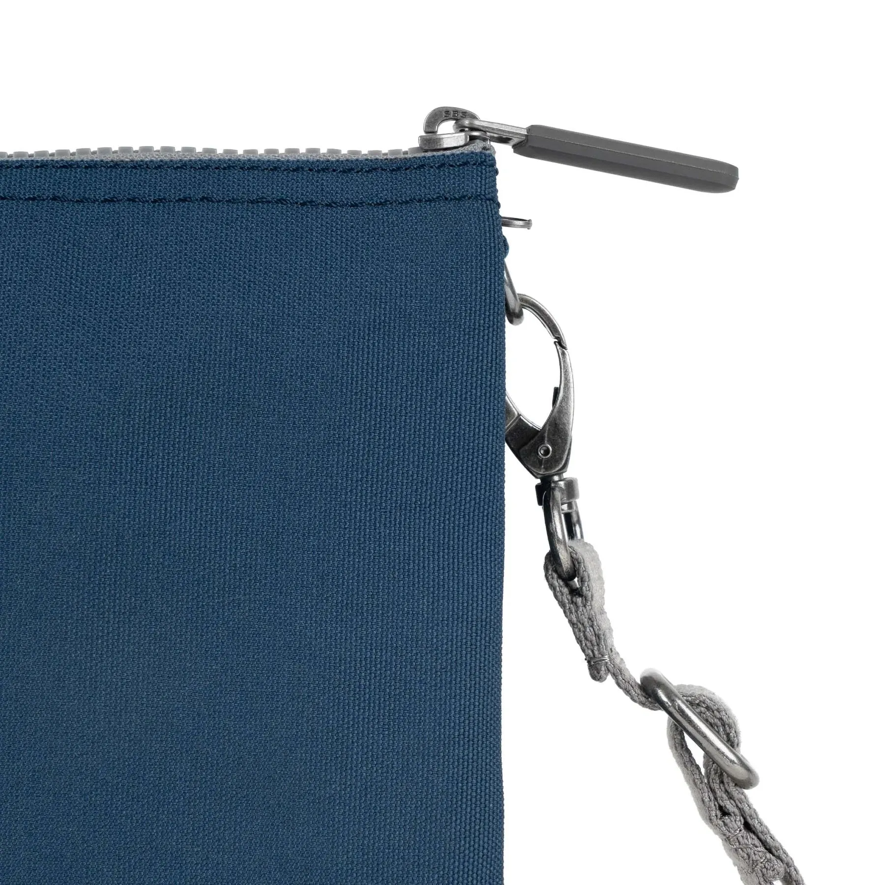 ROKA Carnaby XL Recycled Canvas Deep Blue Crossbody Bag