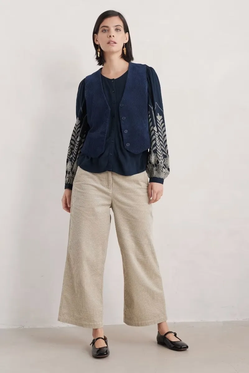 Seasalt High Woods Blouson Sleeve Shirt