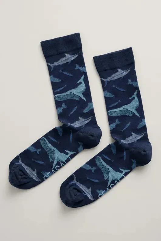 Seasalt Men's Bamboo Arty Socks