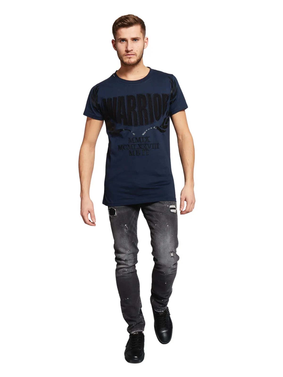 Warrior T-Shirt Navy | NAVY