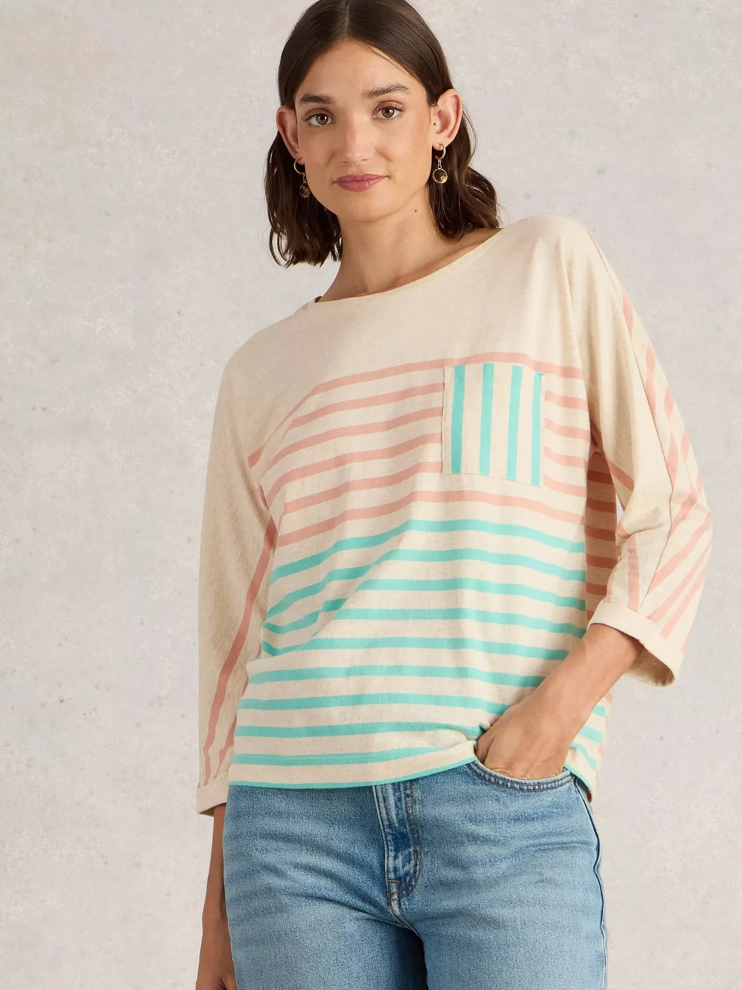 White Stuff Demi Dolman Top