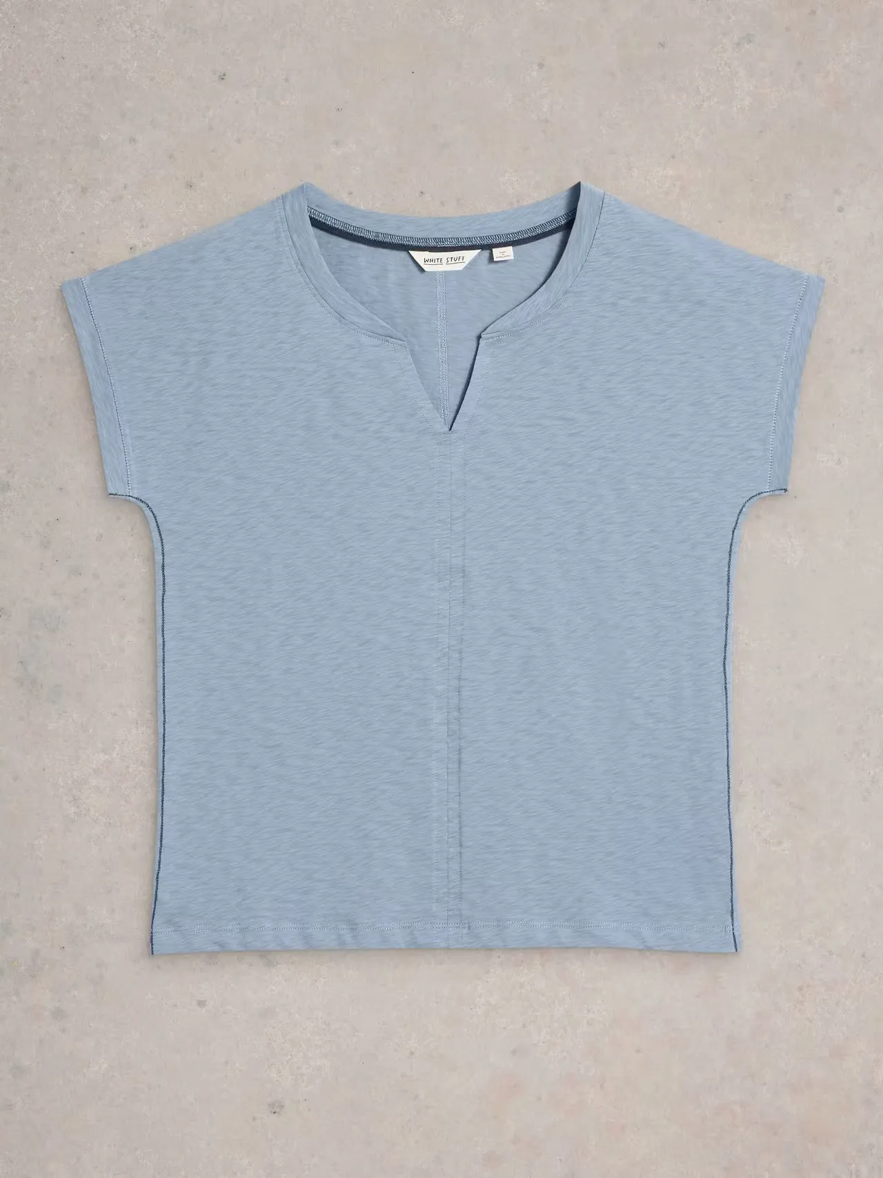 White Stuff Nelly Notch Neck T-Shirt