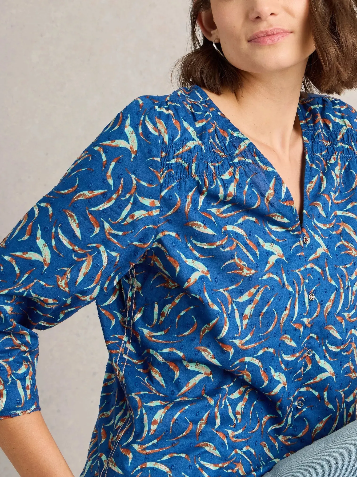 White Stuff Rae Organic Cotton Top