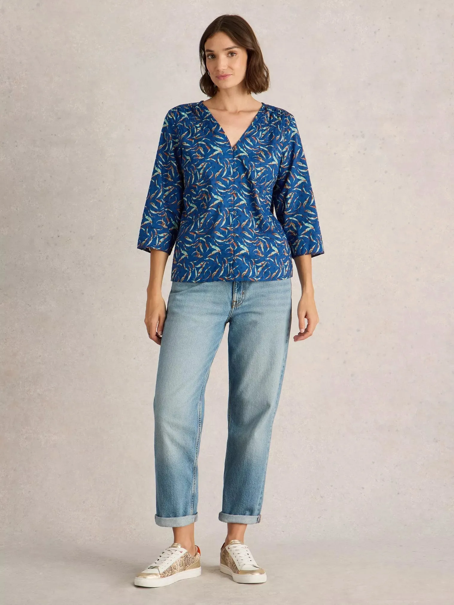 White Stuff Rae Organic Cotton Top
