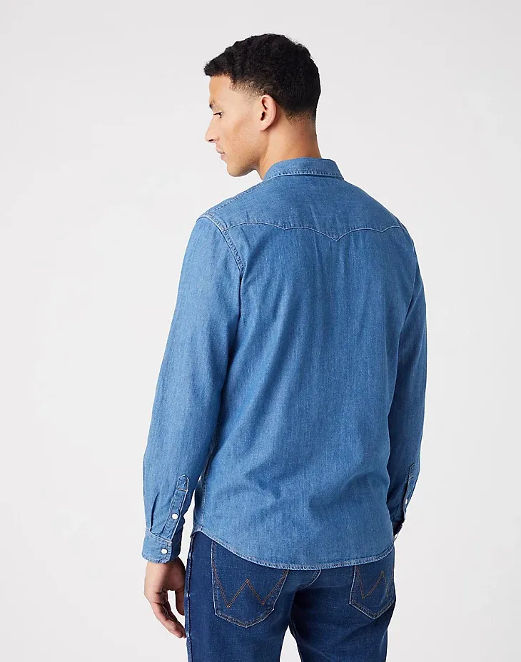 Wrangler Long Sleeve Western Shirt
